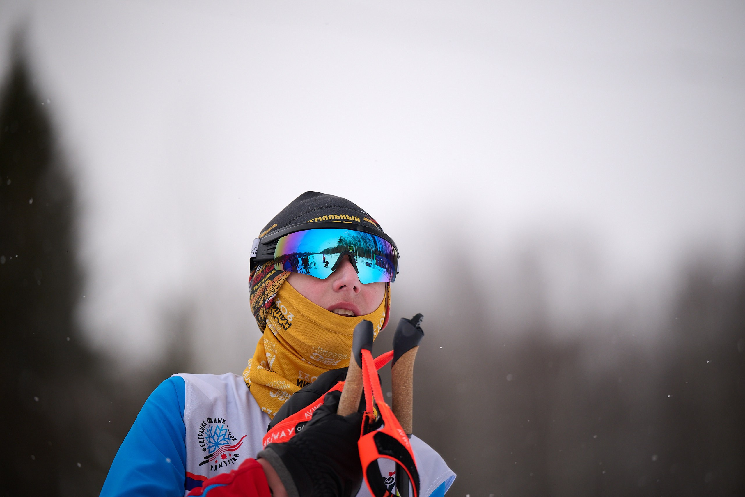 Всероссийские соревнования по лыжным гонкам «Пионерская правда». Ижевс. Спортивный репортажный фотограф в Ижевске Сергей Мерзляков