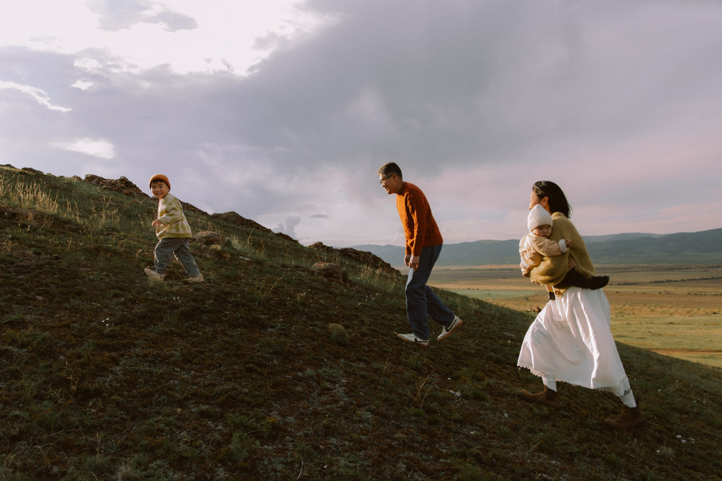 Семья Вадима и Долгормы. Фотограф Улан-Удэ