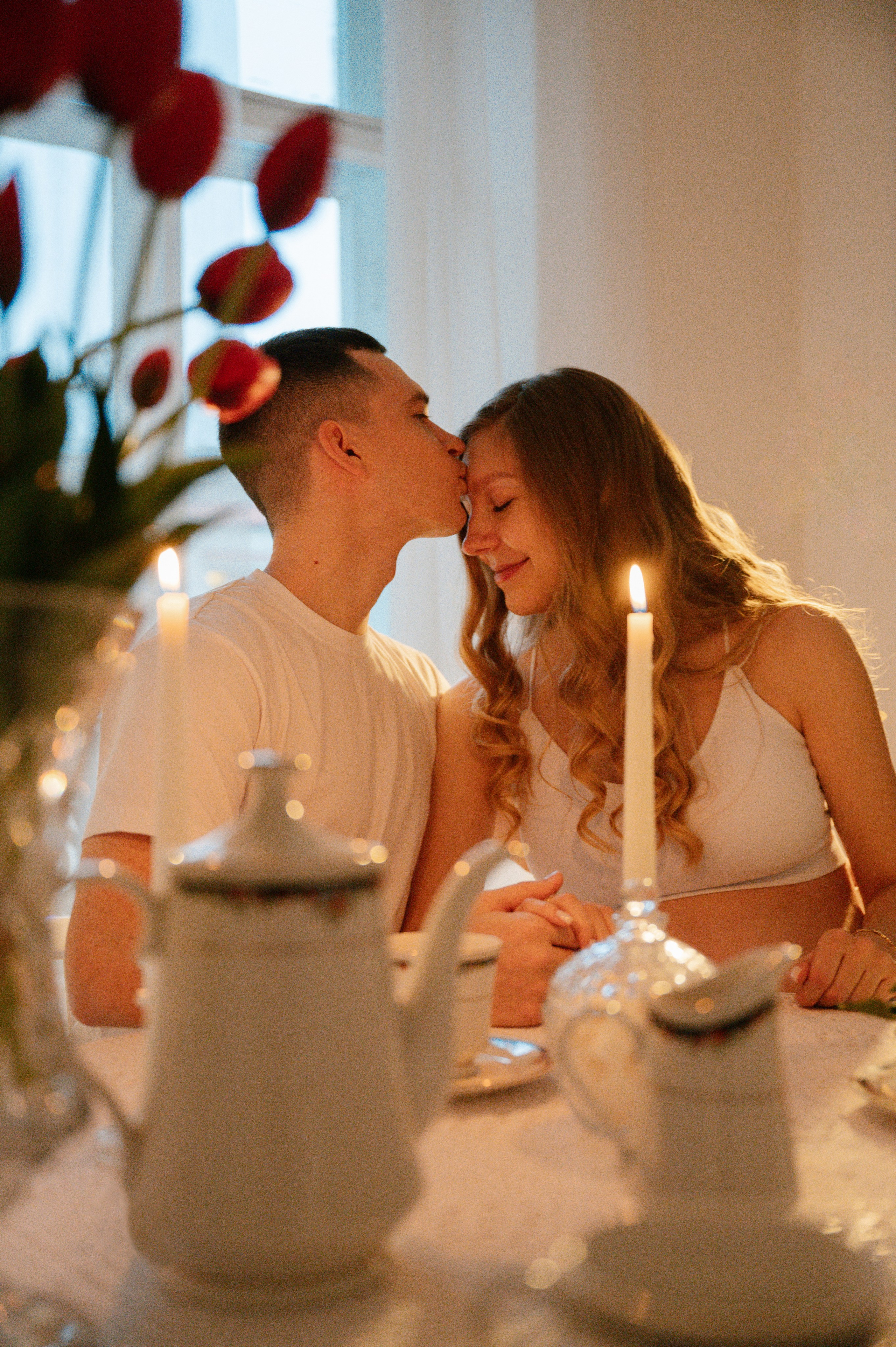 Ожидание чуда Юля Влад Новый год. Фотограф Алёна Мил