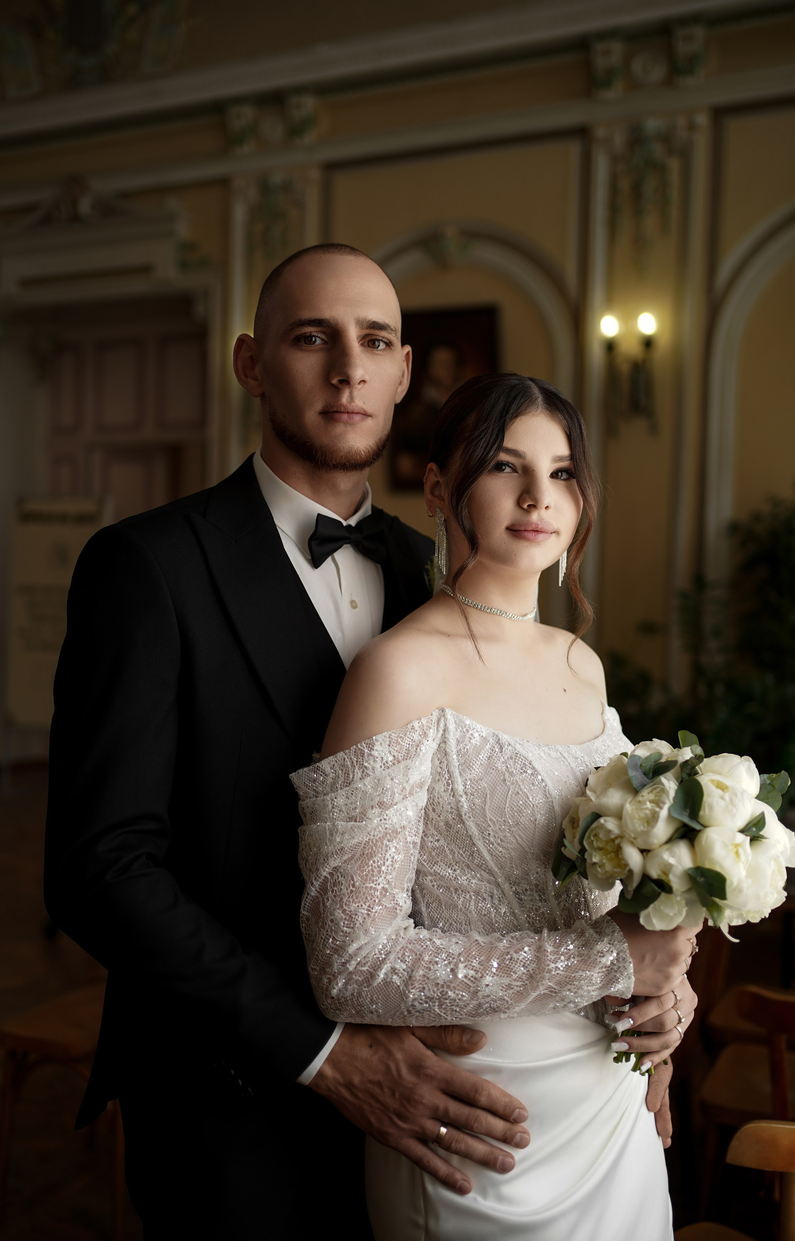 Эдуард и Анастасия на свадебной фотосессии в Новочеркасске. Свадебный фотограф в Ростове-на-Дону. Таинство Крещения и Венчания, семейные фотосессии. Алёна Чёботова