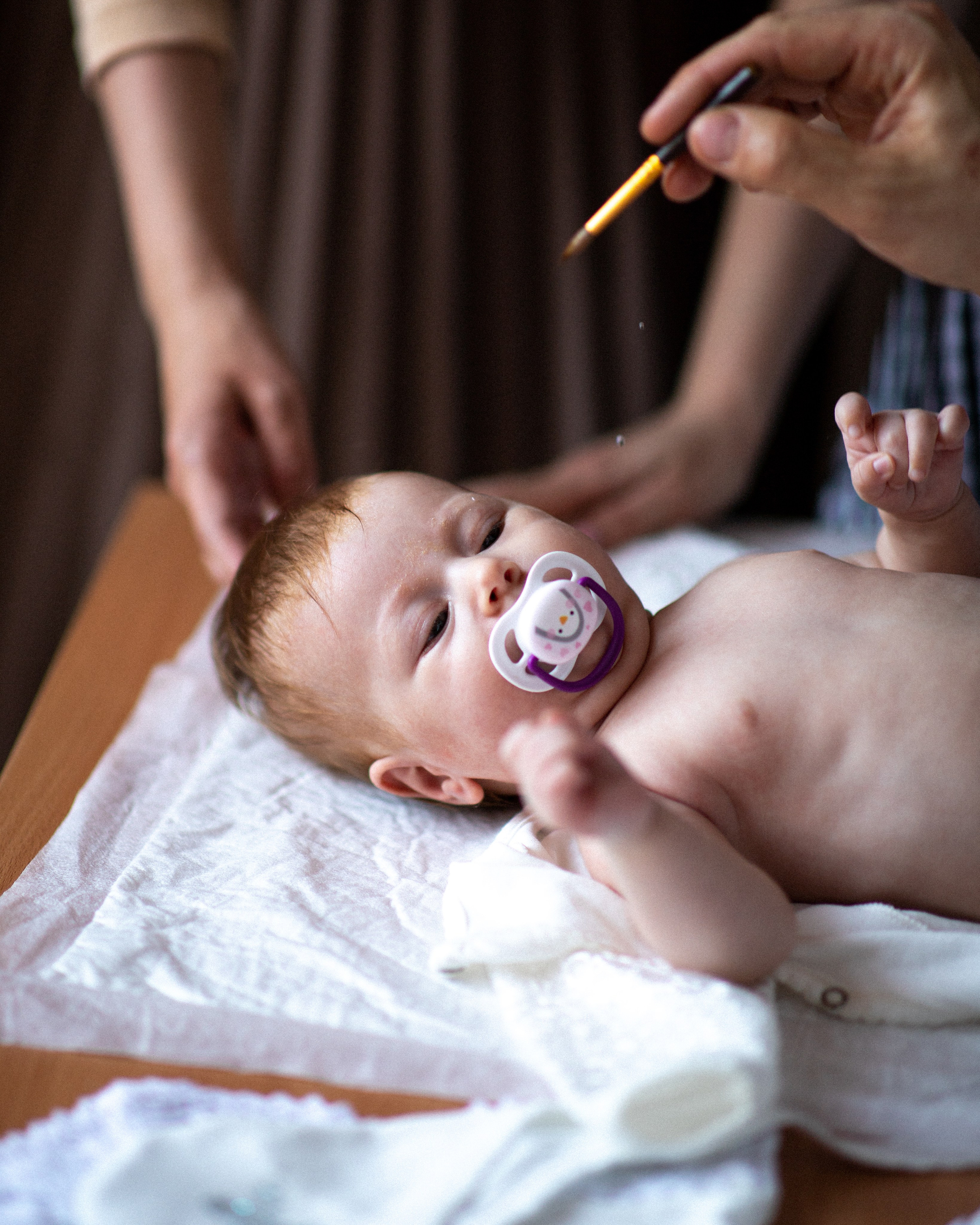 Крещение Марии. Фотограф на крещение в Рязани. Семейный фотограф
