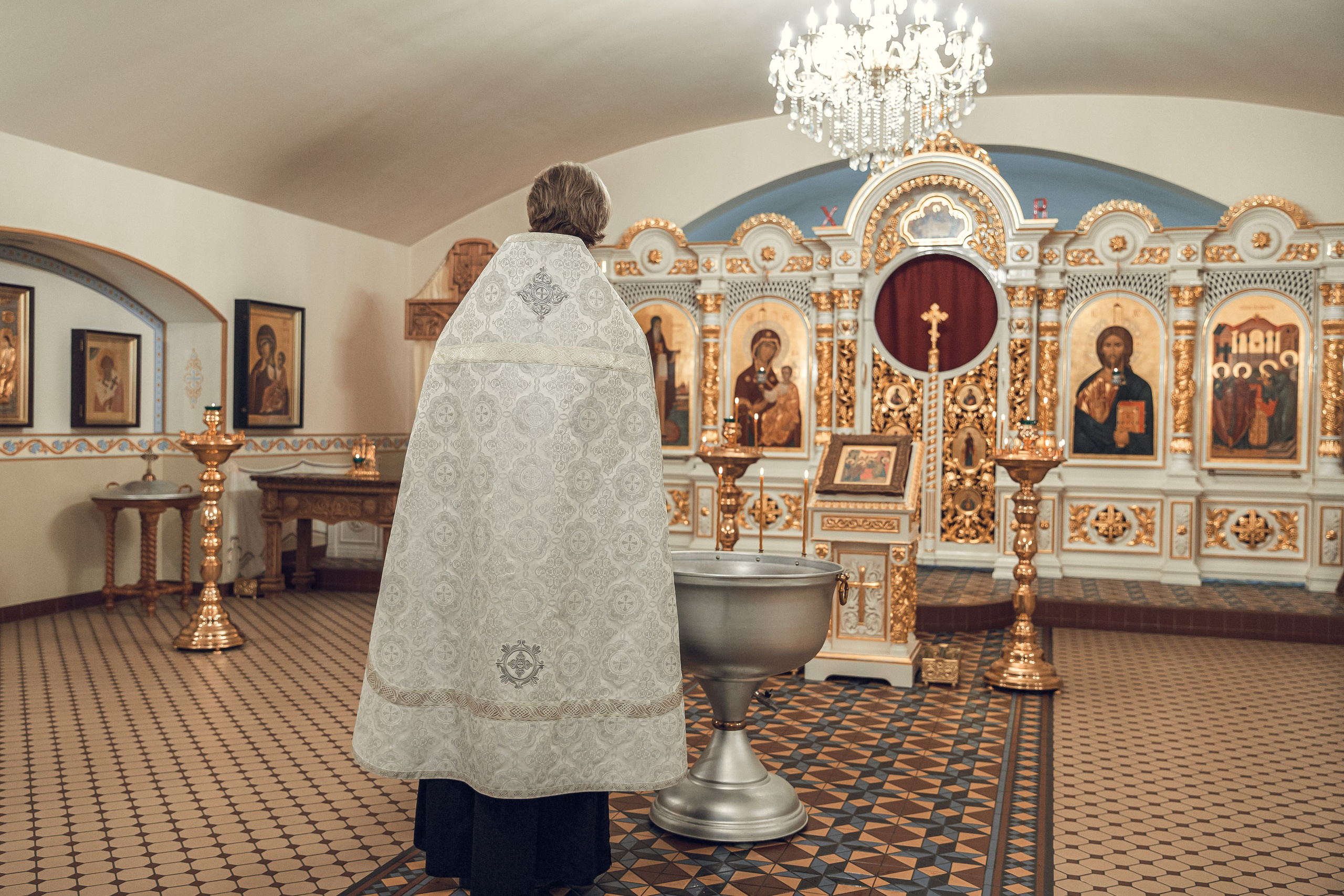 Крещение Полины. Фотограф на крещение в Рязани. Семейный фотограф