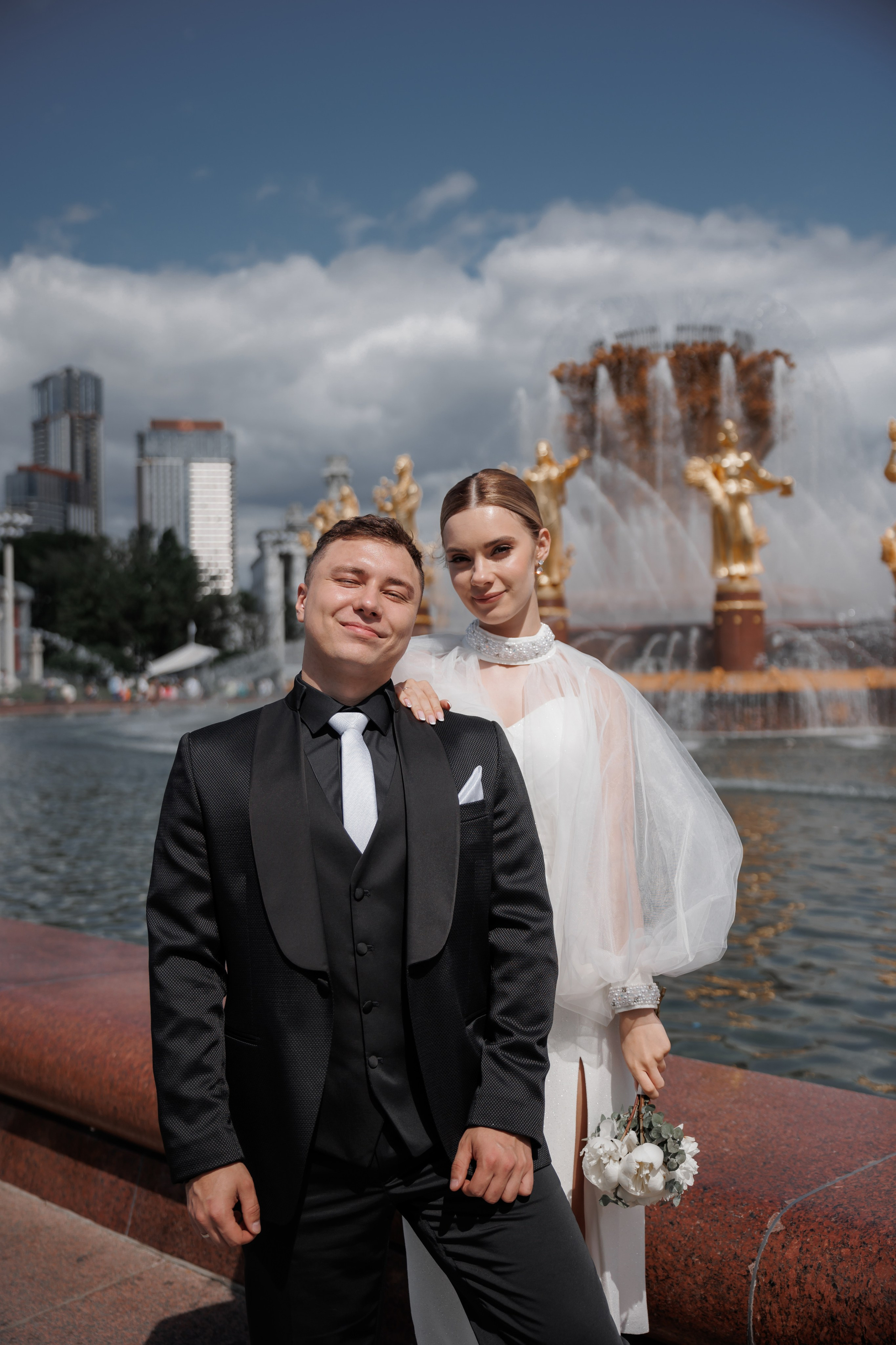 Анна и Сергей, Особняк Муравьевых-Апостолов, прогулка по ВДНХ, ресторан «Домик в саду». Свадебный и репортажный фотограф (Москва, Королев и другие)