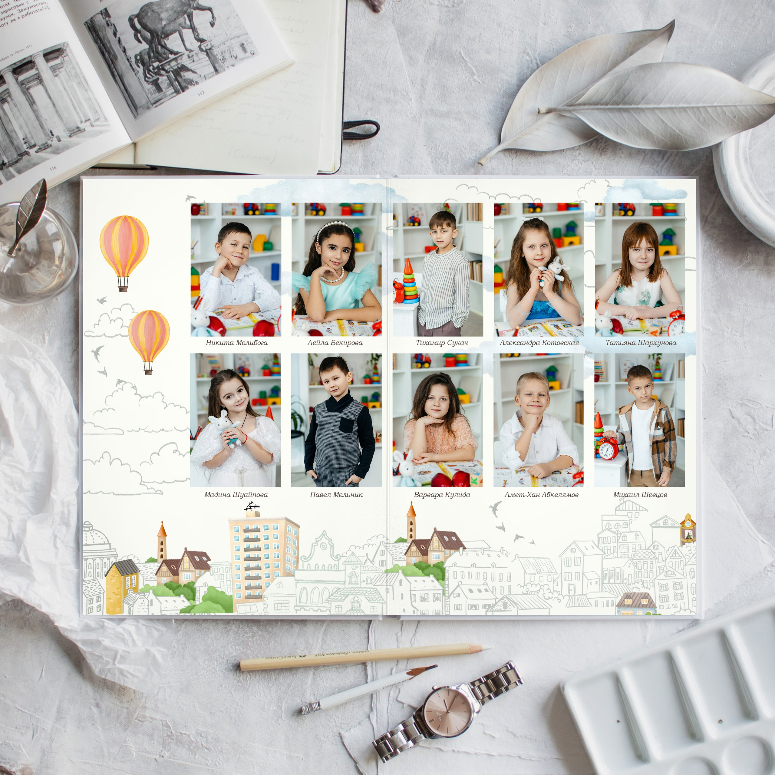 Детский сад. ВЫПУСКНЫЕ АЛЬБОМЫ | РОВЕСНИК | КЕРЧЬ