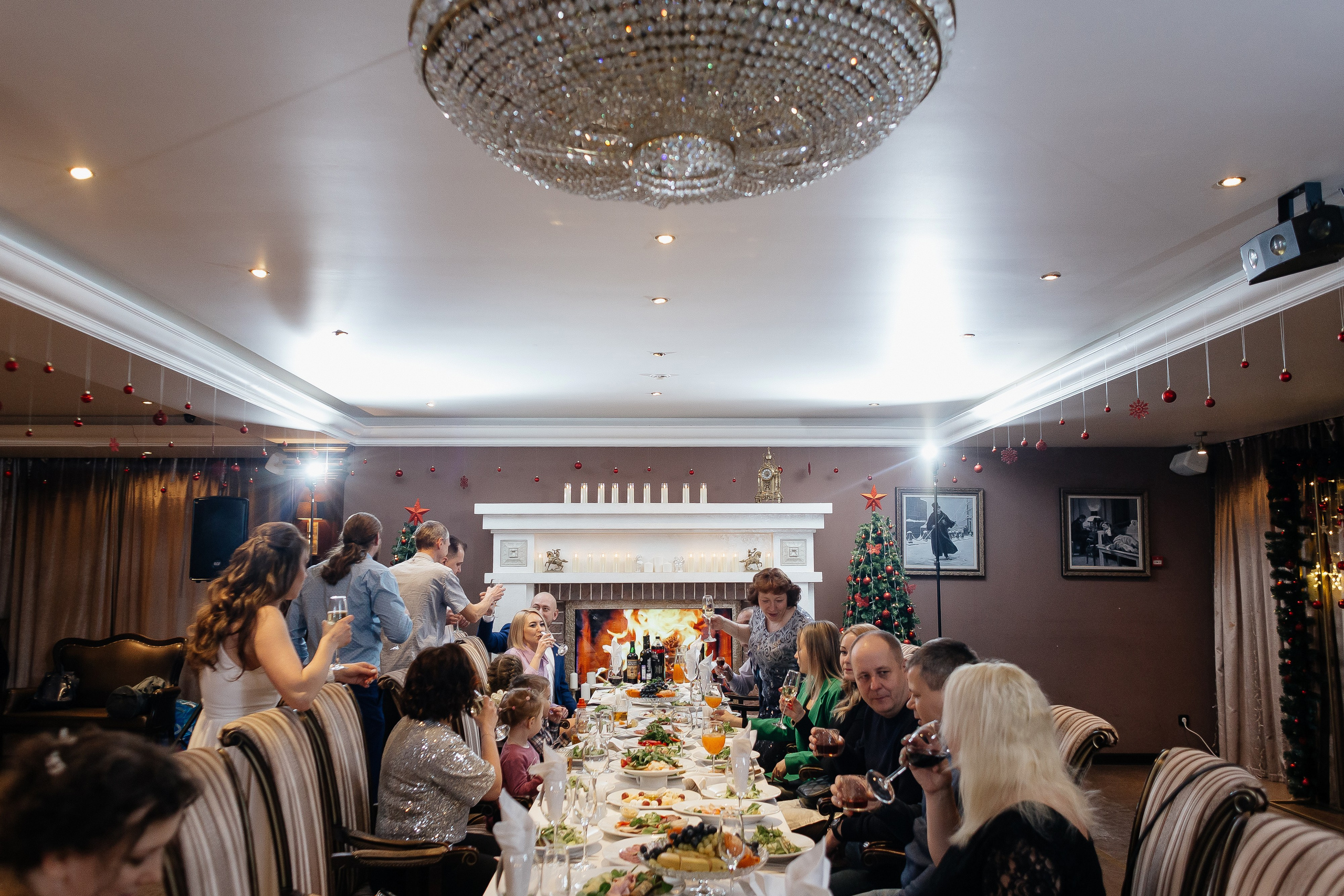 День рождения в кругу близких в ресторане Онегин. Свадебный фотограф в Нижнем Новгороде Генеральская Ира