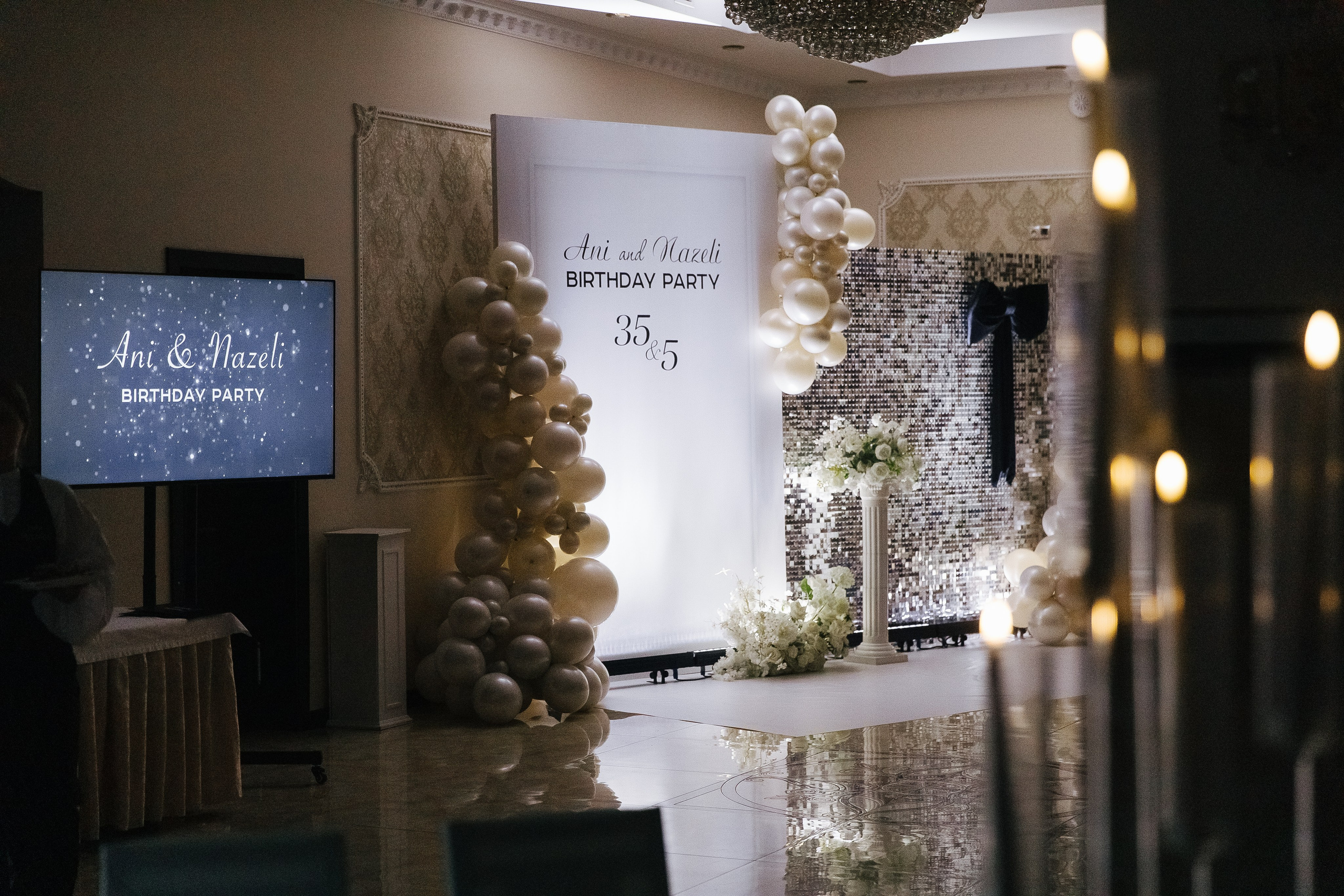 Ани и Назели. 35&5 День рождения, «Янтарь». Фотограф в Красноярске Надежда Воскресенская