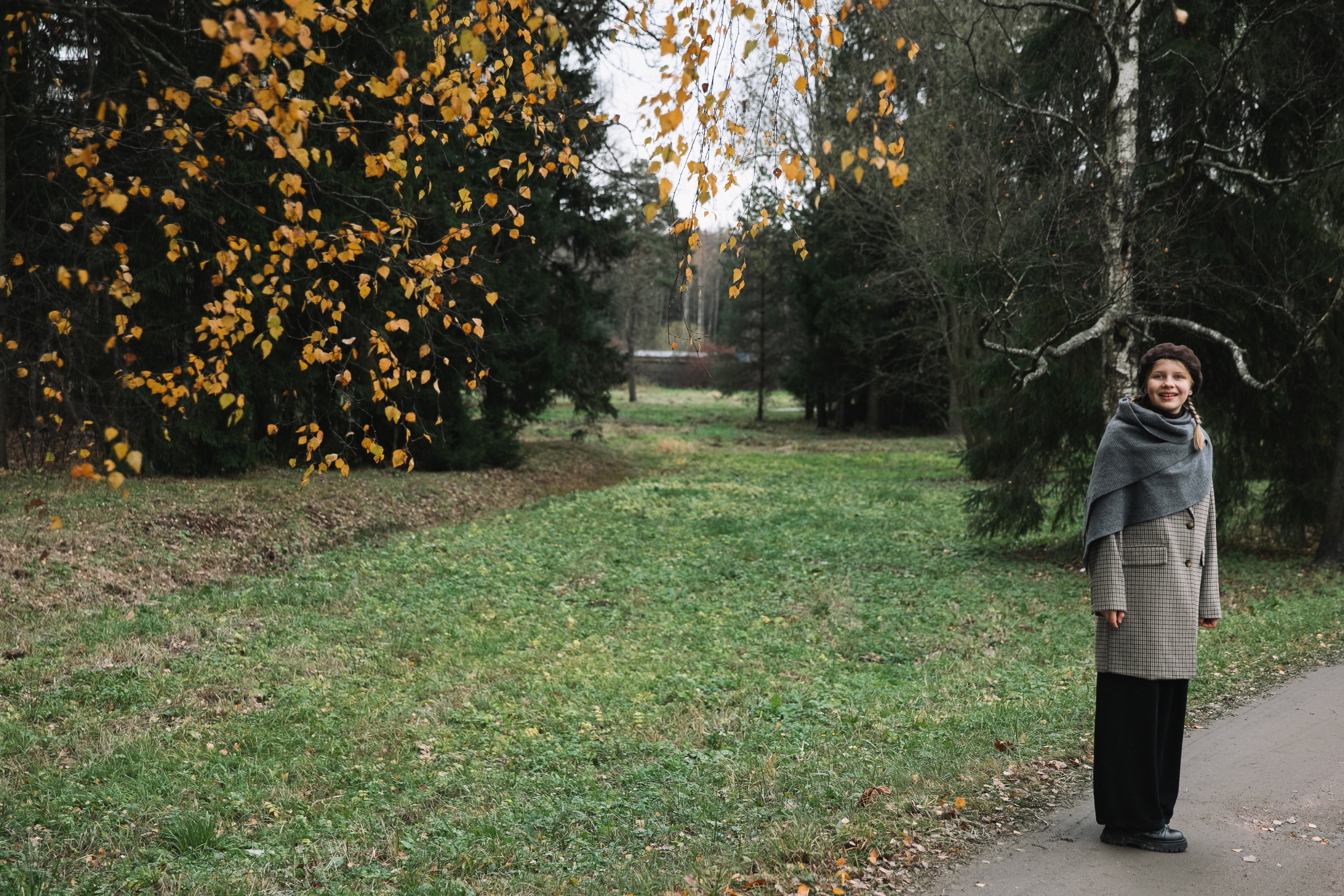 Осенняя прогулка Кирилла Рукояткина. Фотограф в Москве Шаганова Нина