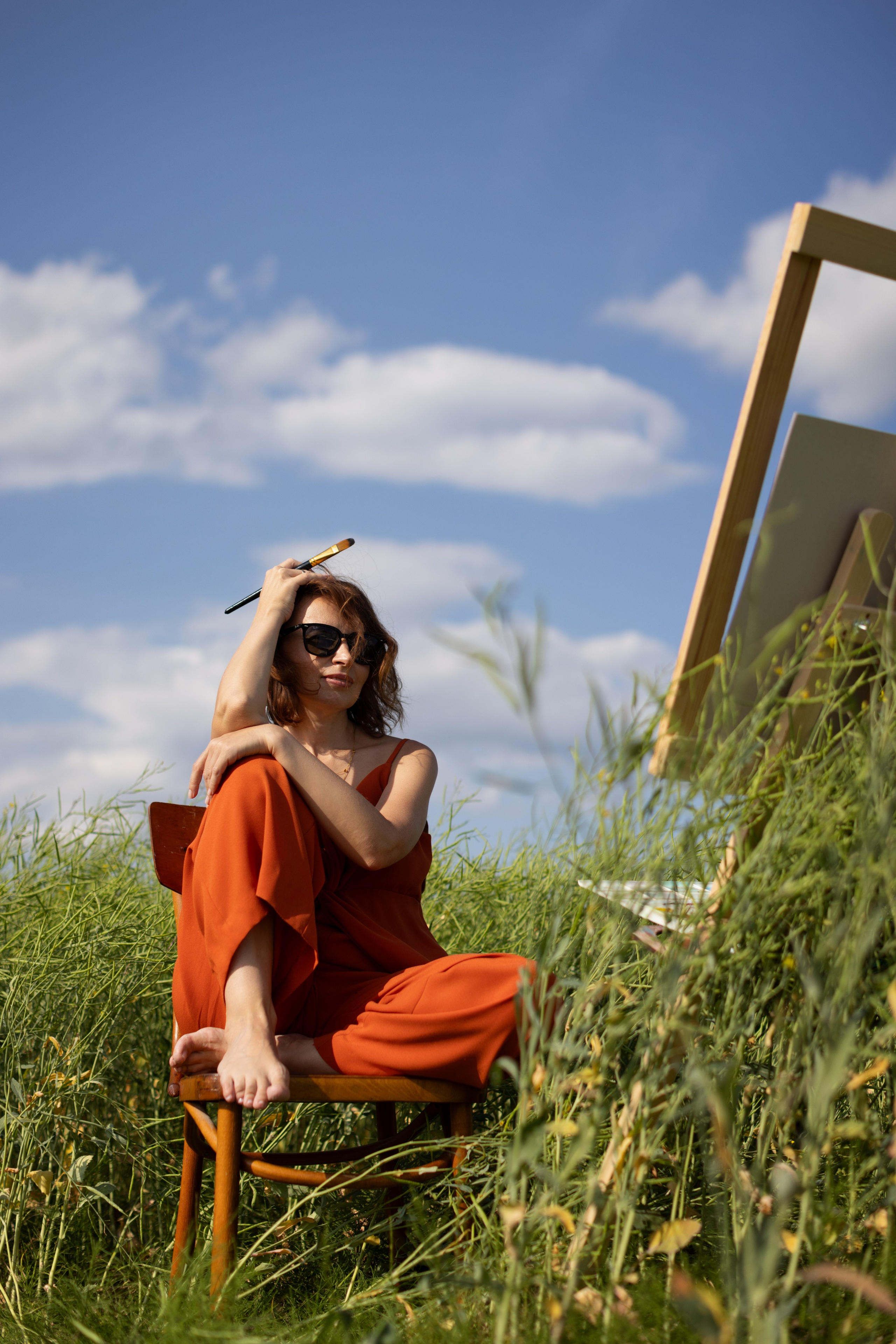 Марина, фотосессия на природе. Фотограф в Туле — Борисов Николай