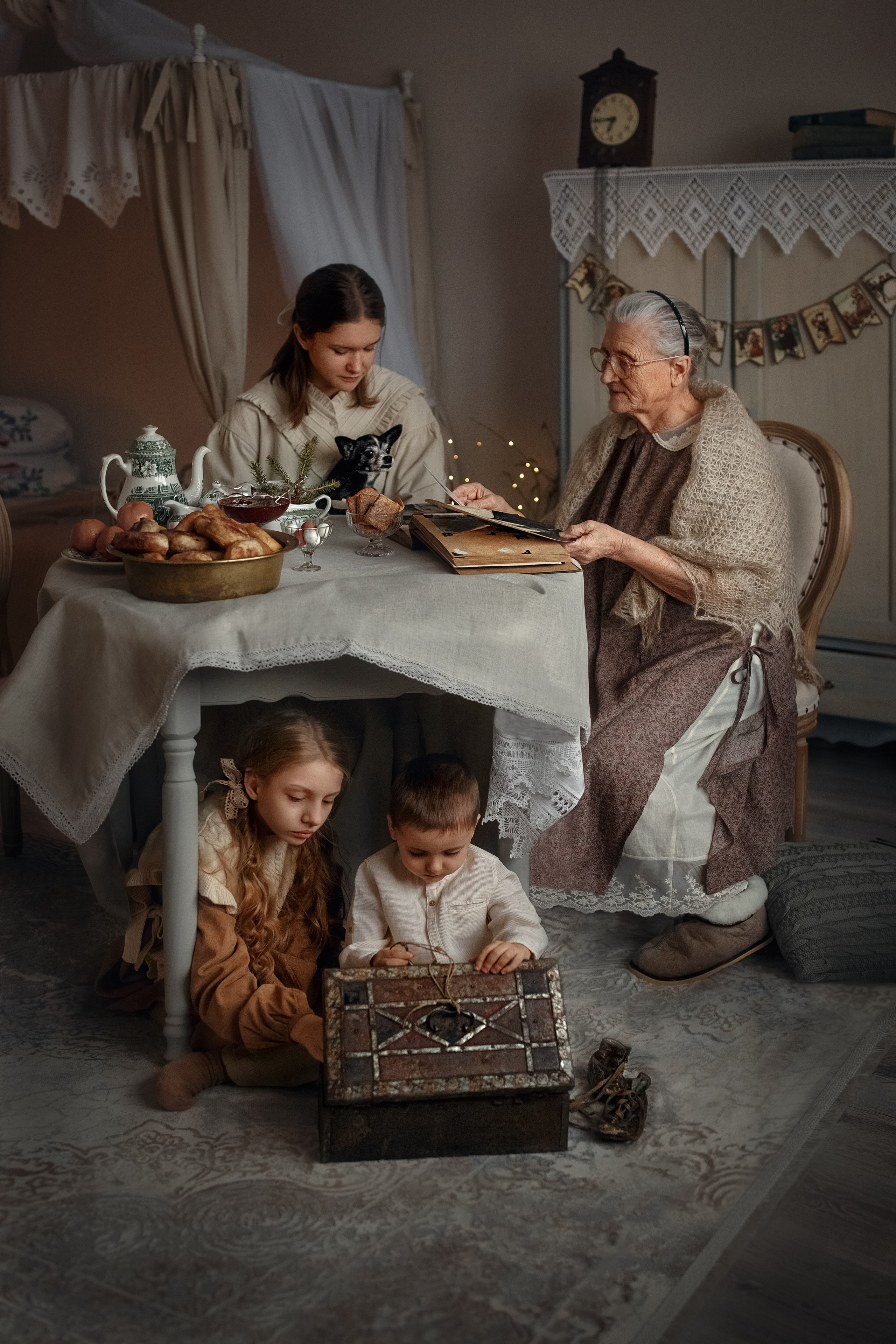 ДОМ СКАЗОК. Семейный и детский фотограф Новосибирск Ольга Казакова. Съёмки в муке