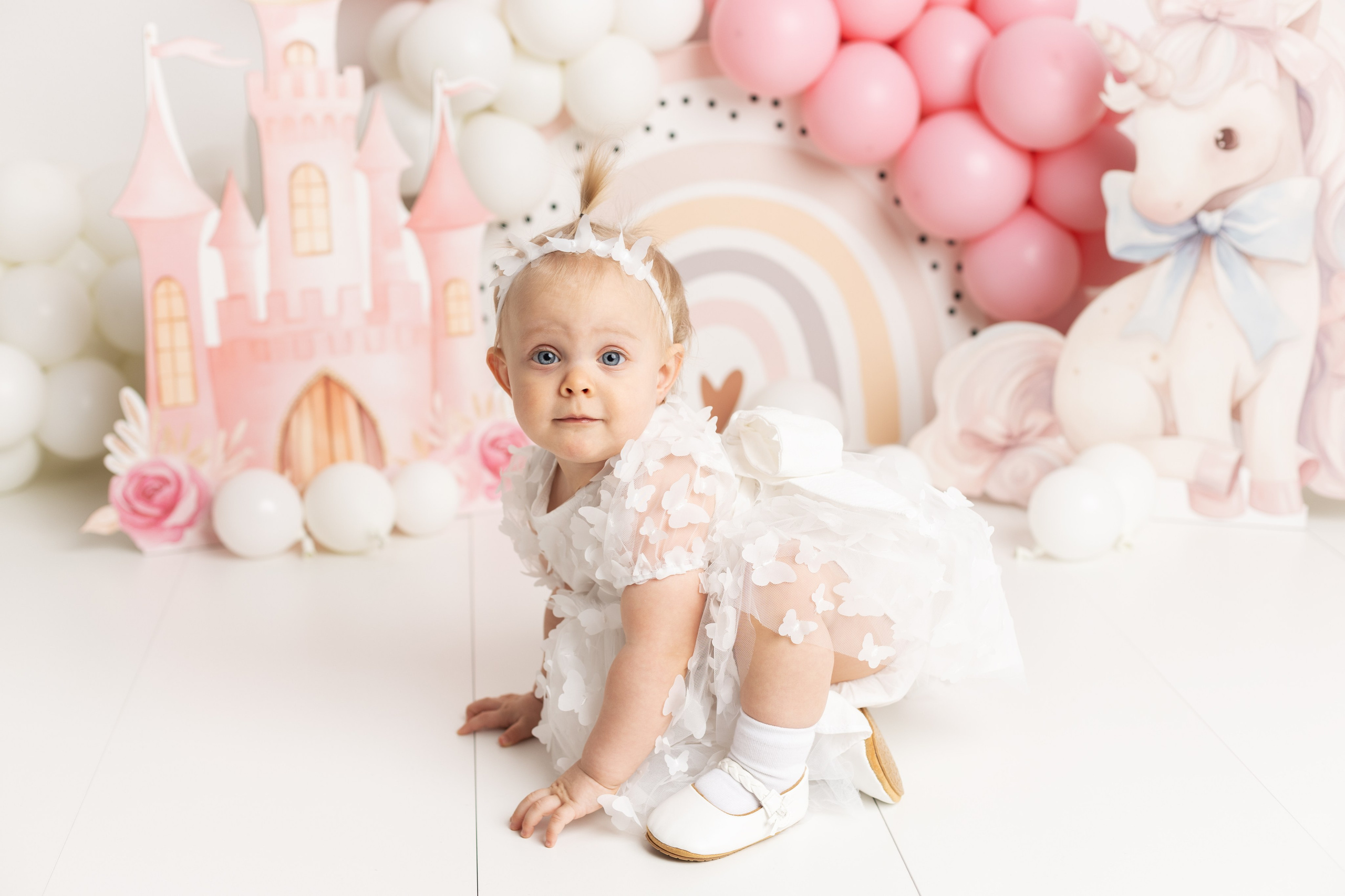 Фотосессия к первому дню рождения. Фотограф новорожденных, детский фотограф в г. Оренбурге Екатерина Козлова