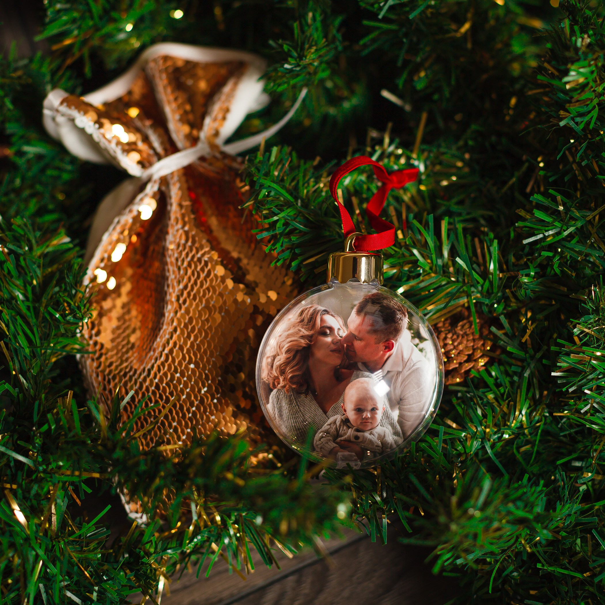 Елочные украшения с фото от Студии печати "ЧЁ" - 7