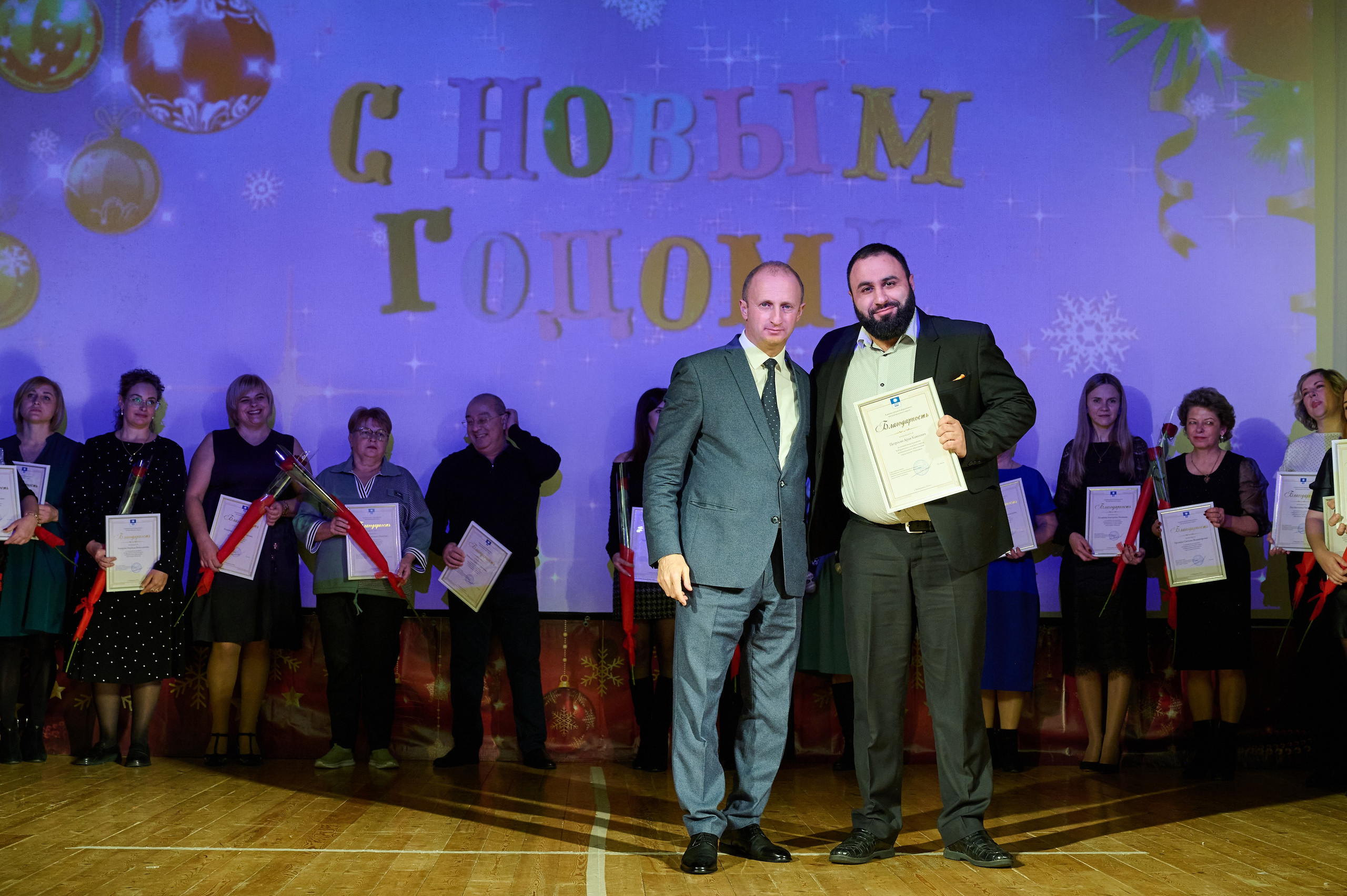 Новогодний концерт. Жизнь курорта Кабардинка в фотографиях