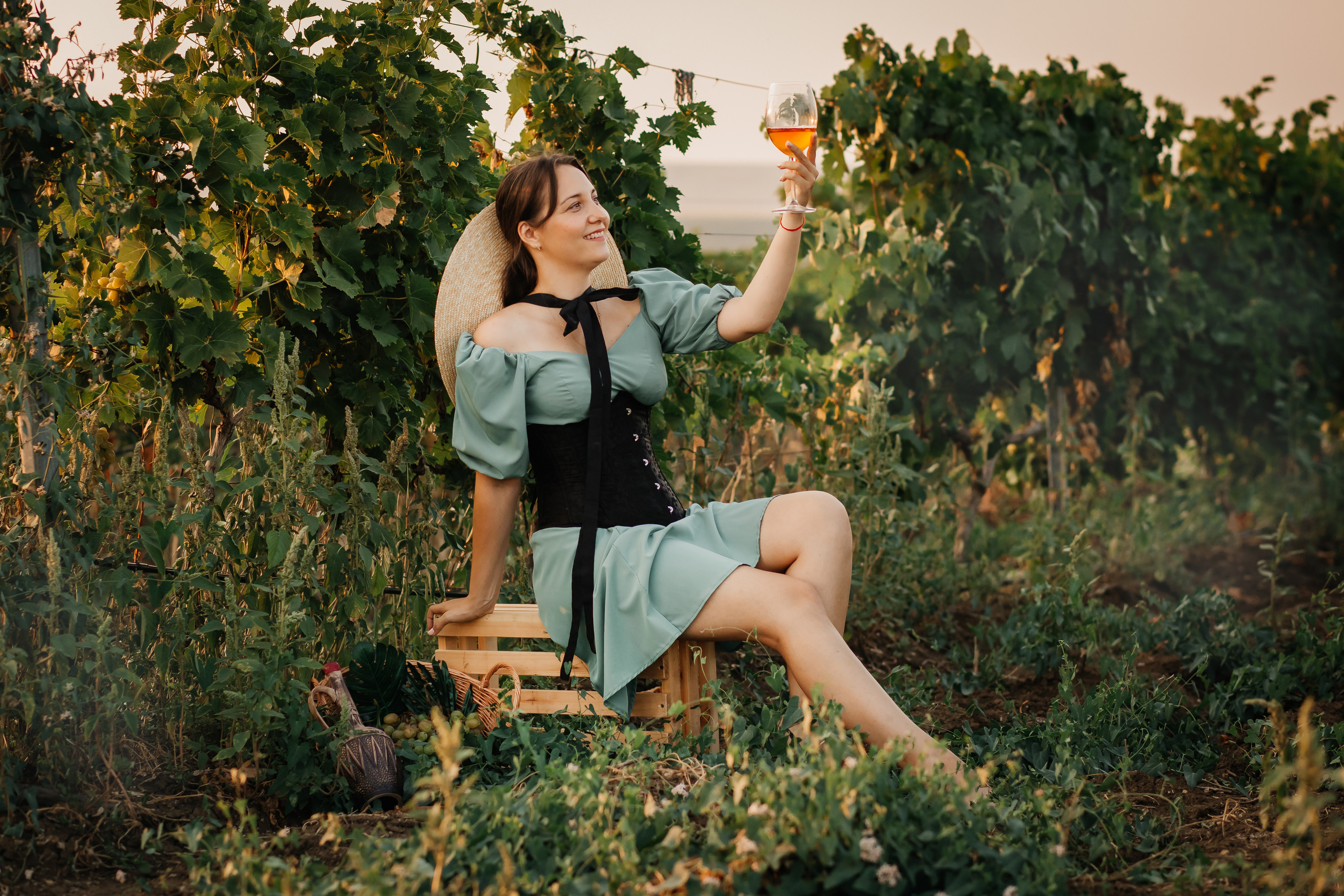 Фотосессия на винограднике. Фотограф в Феодосии Наталья Булгакова