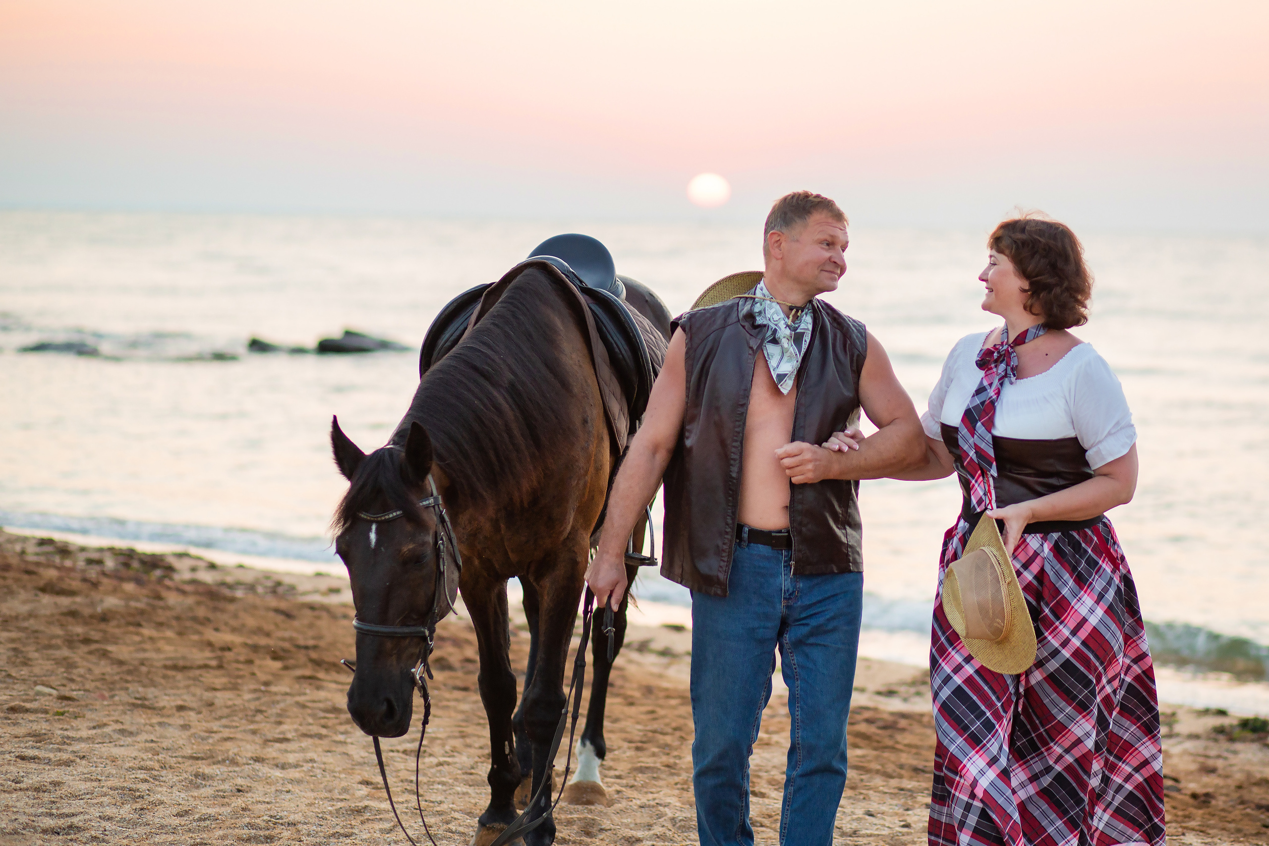Фотосессия на море с лошадью. Фотограф в Феодосии Наталья Булгакова