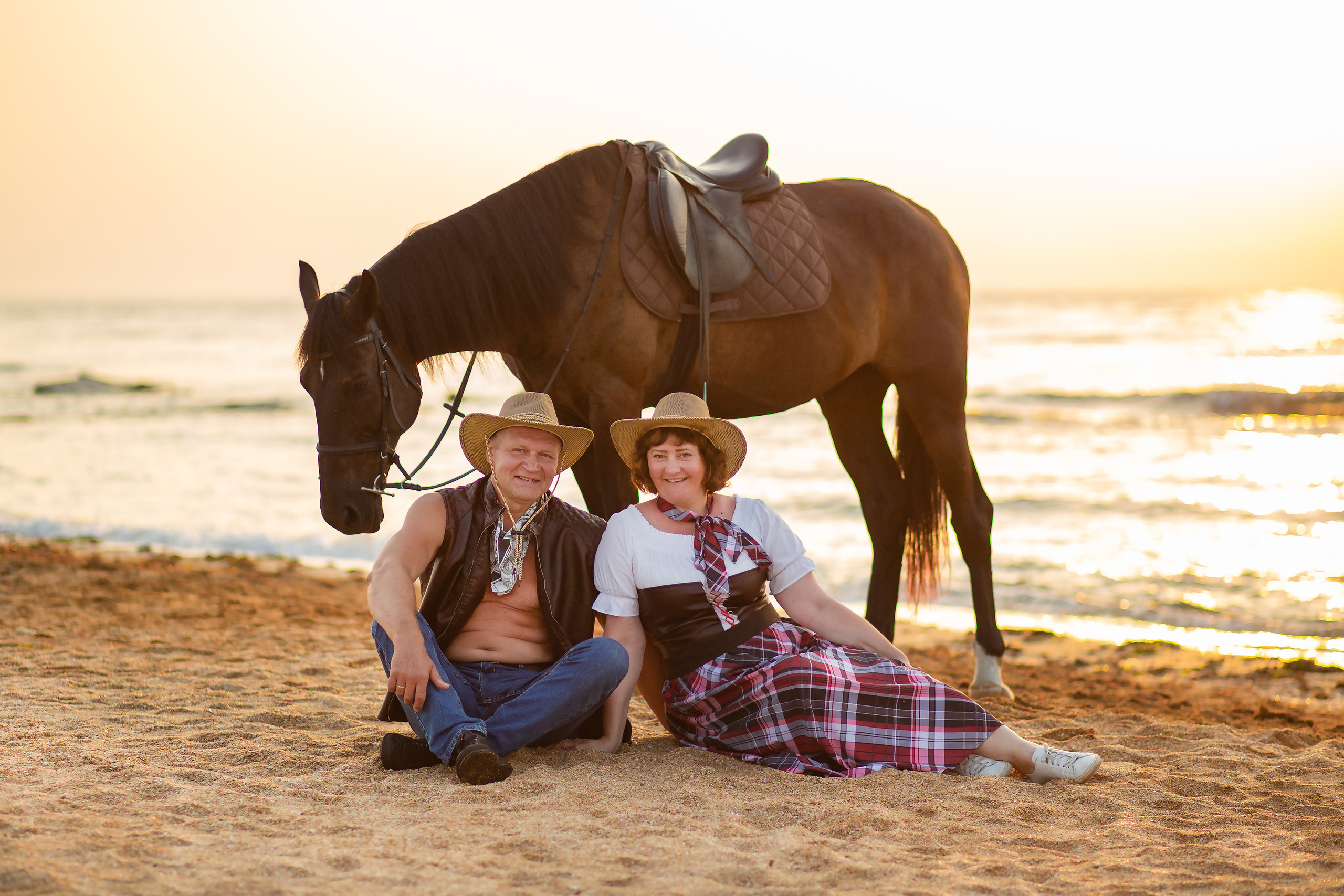 Фотосессия на море с лошадью. Фотограф в Феодосии Наталья Булгакова