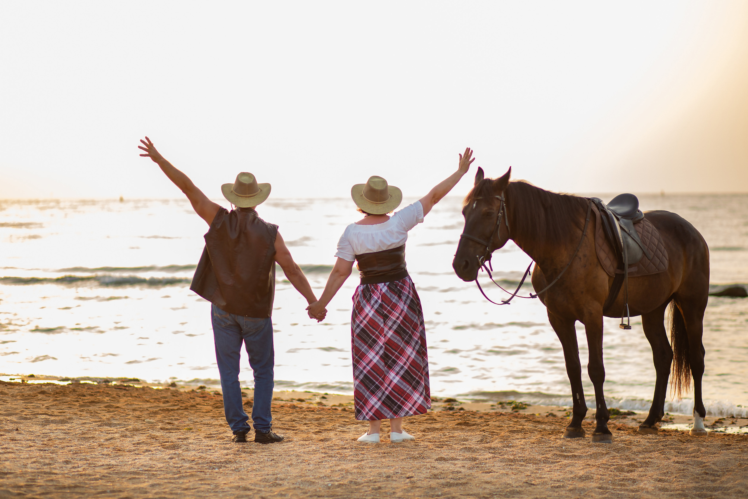 Фотосессия на море с лошадью. Фотограф в Феодосии Наталья Булгакова