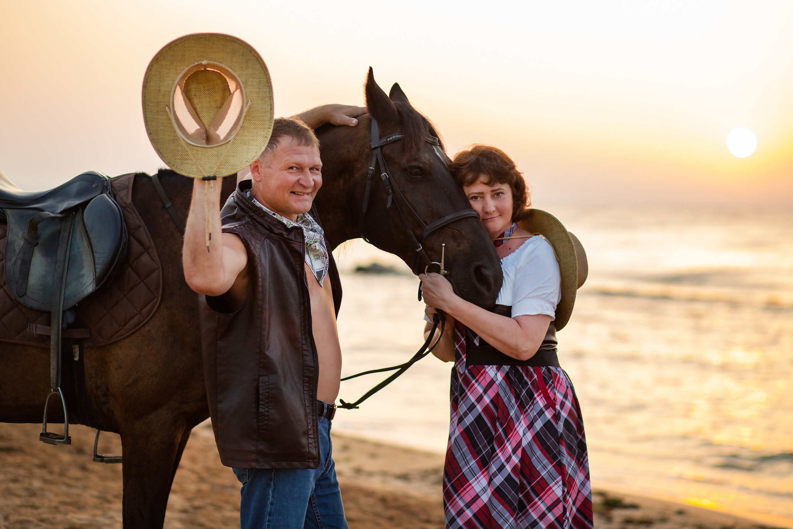 Фотосессия на море с лошадью. Фотограф в Феодосии Наталья Булгакова