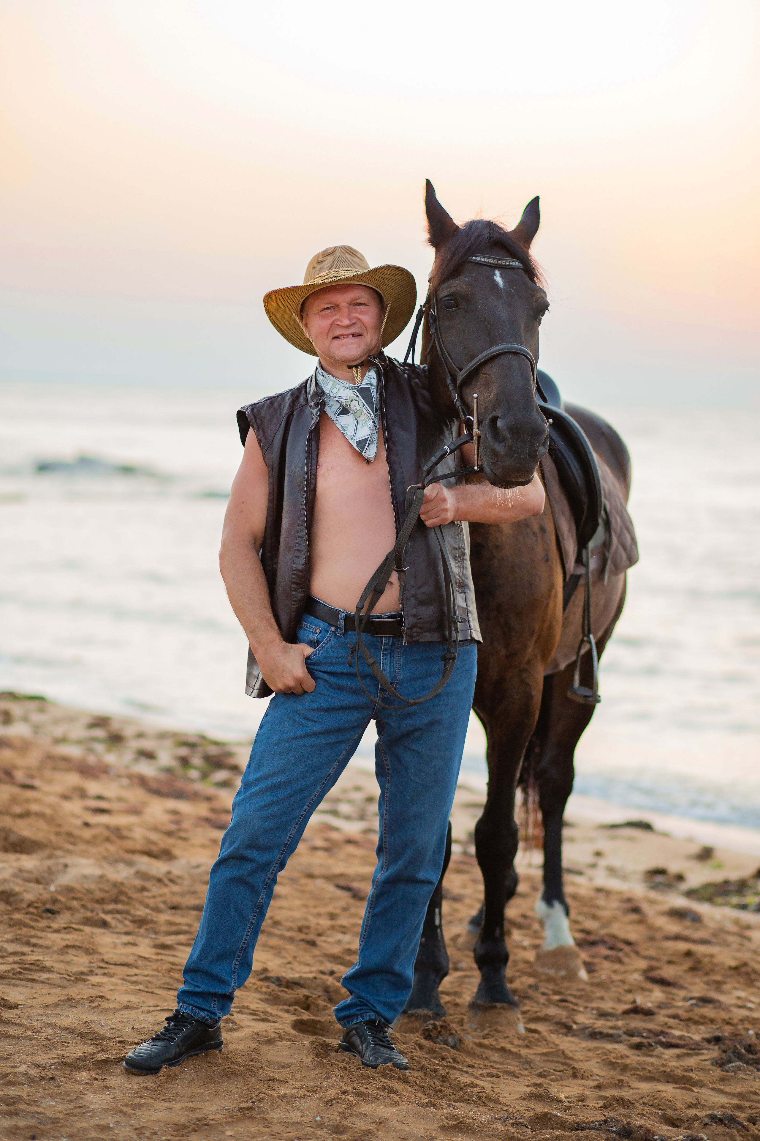 Фотосессия на море с лошадью. Фотограф в Феодосии Наталья Булгакова