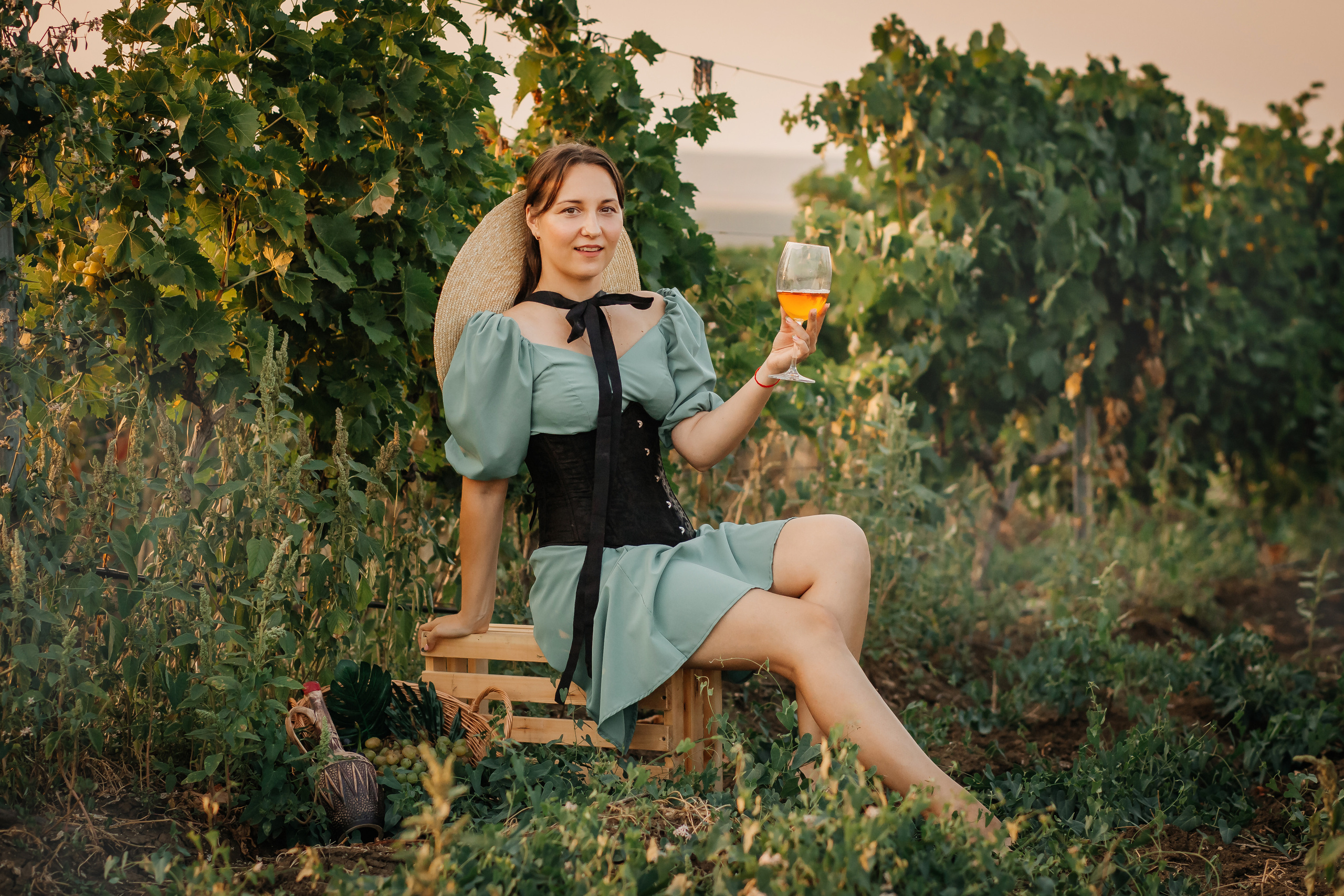 Фотосессия на винограднике. Фотограф в Феодосии Наталья Булгакова