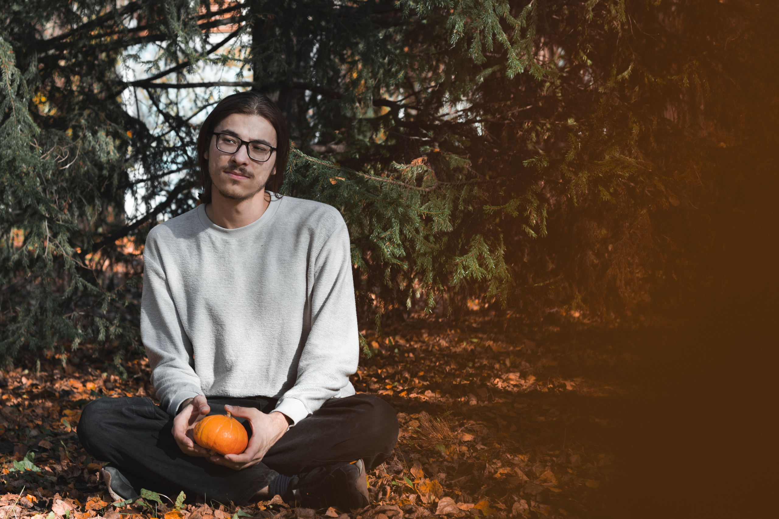 Осенняя прогулочная фотосессия в городе Томск