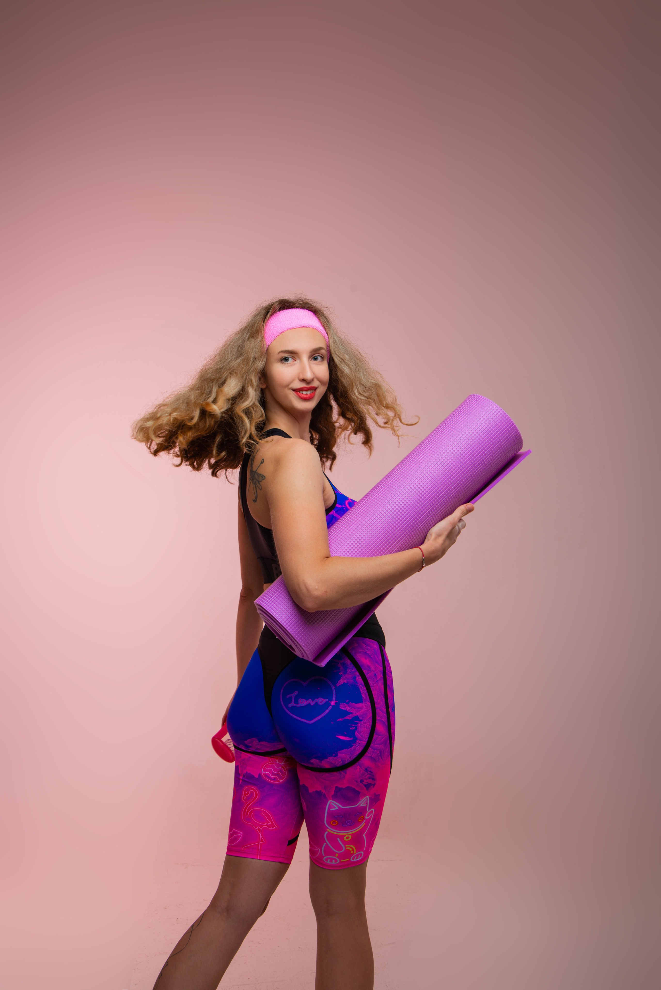 Реклама для сети «FIZкультура». Ксения Glossa. Портретный и репортажный фотограф в Самаре