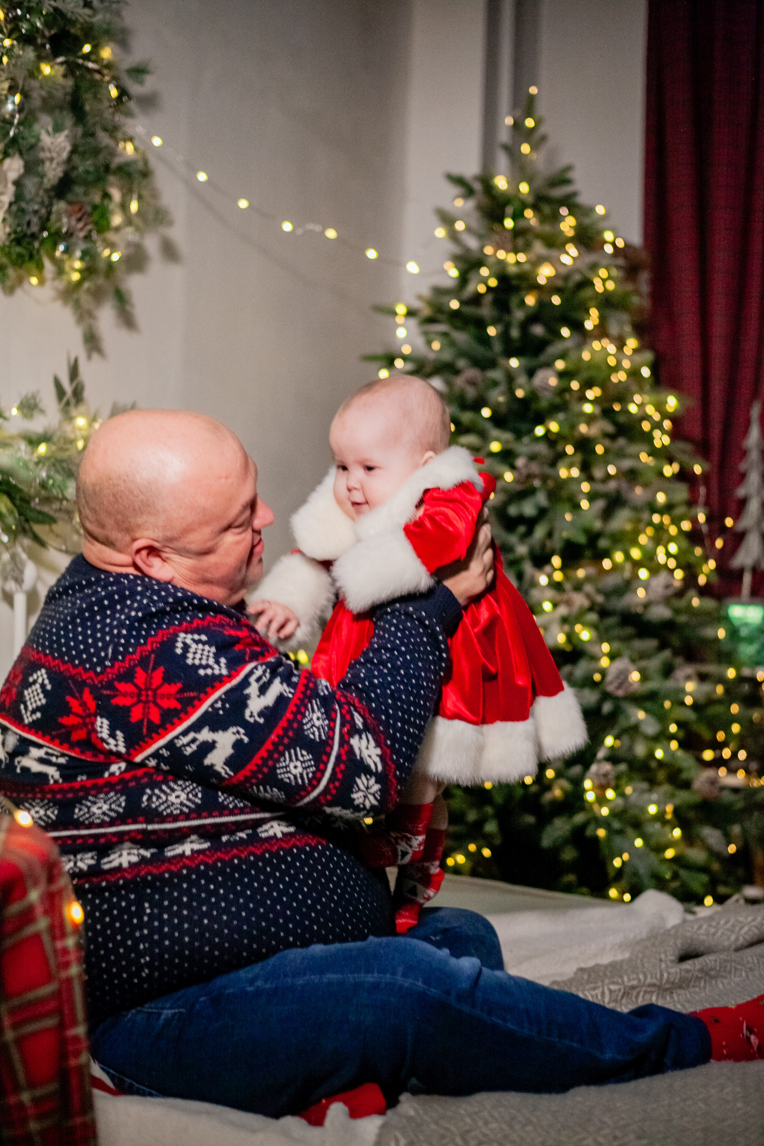 Ульяна и ее семья новый год 2024. Свадебный и семейный фотограф в Армавире