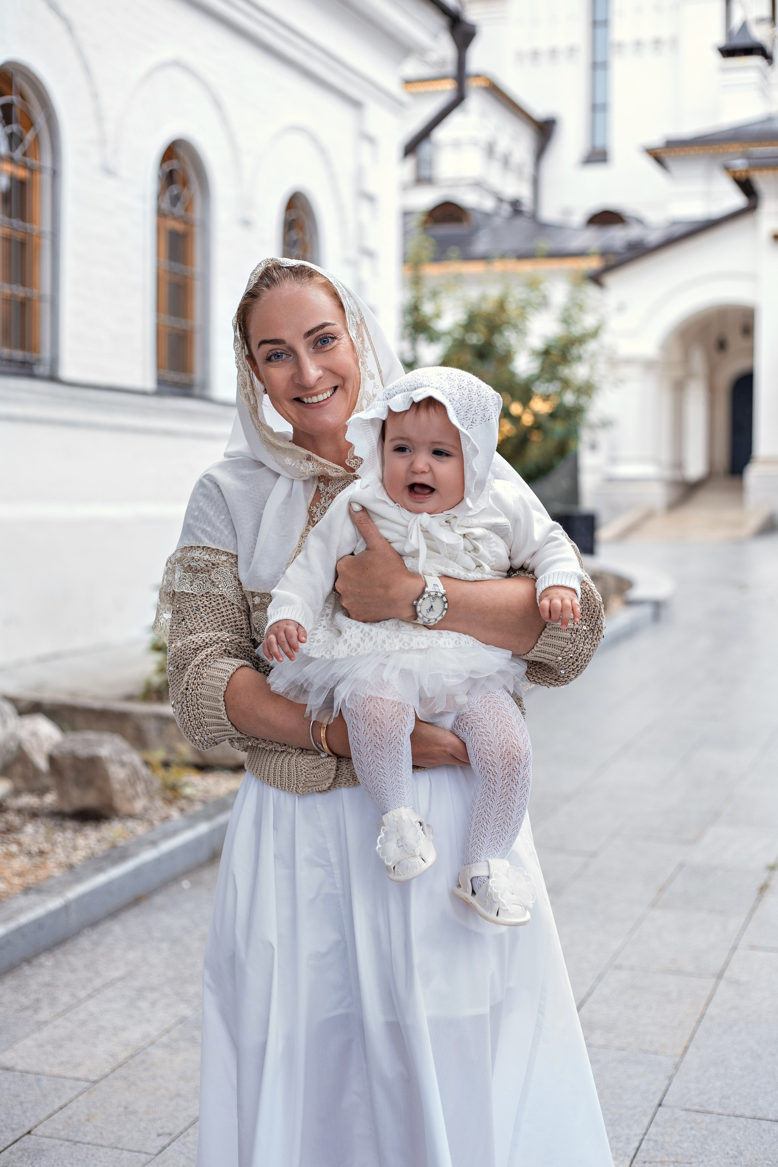 Крещение в Зачатьевском Монастыре. Профессиональный фотограф в Москве и Мо Мария Шантарёва