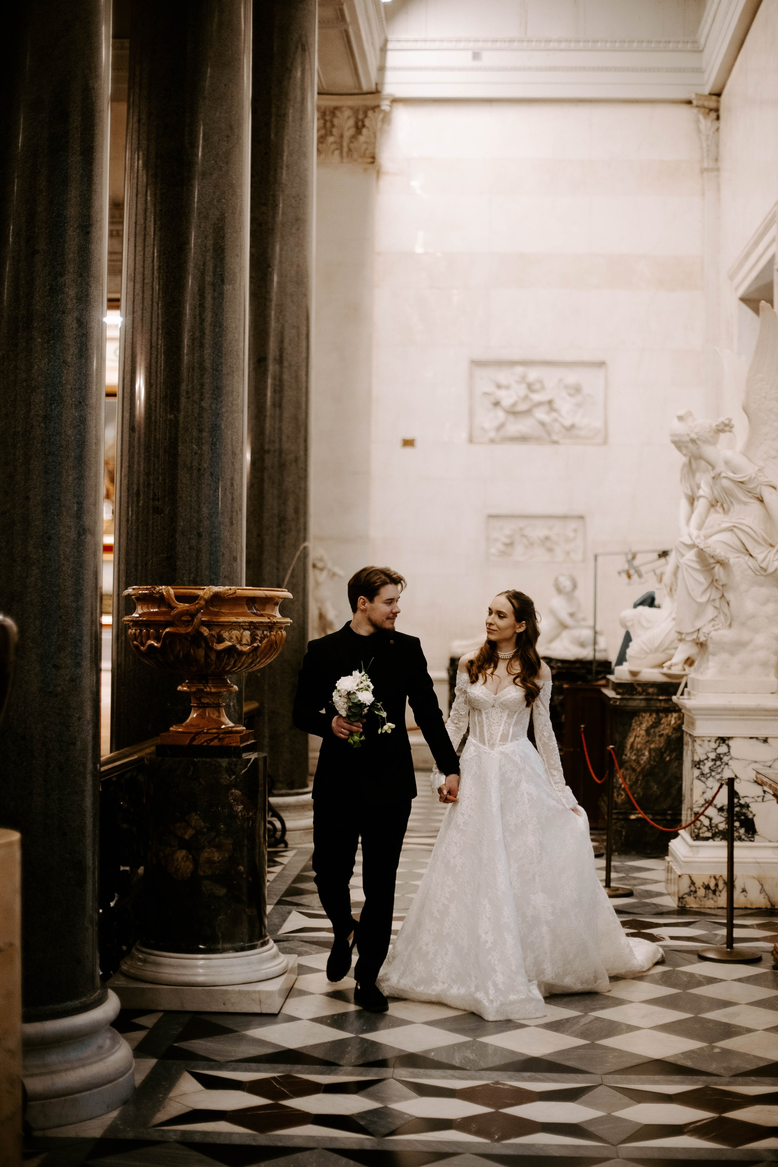 Ольга и Глеб / Эрмитаж. Фотограф Veronika Potaseva