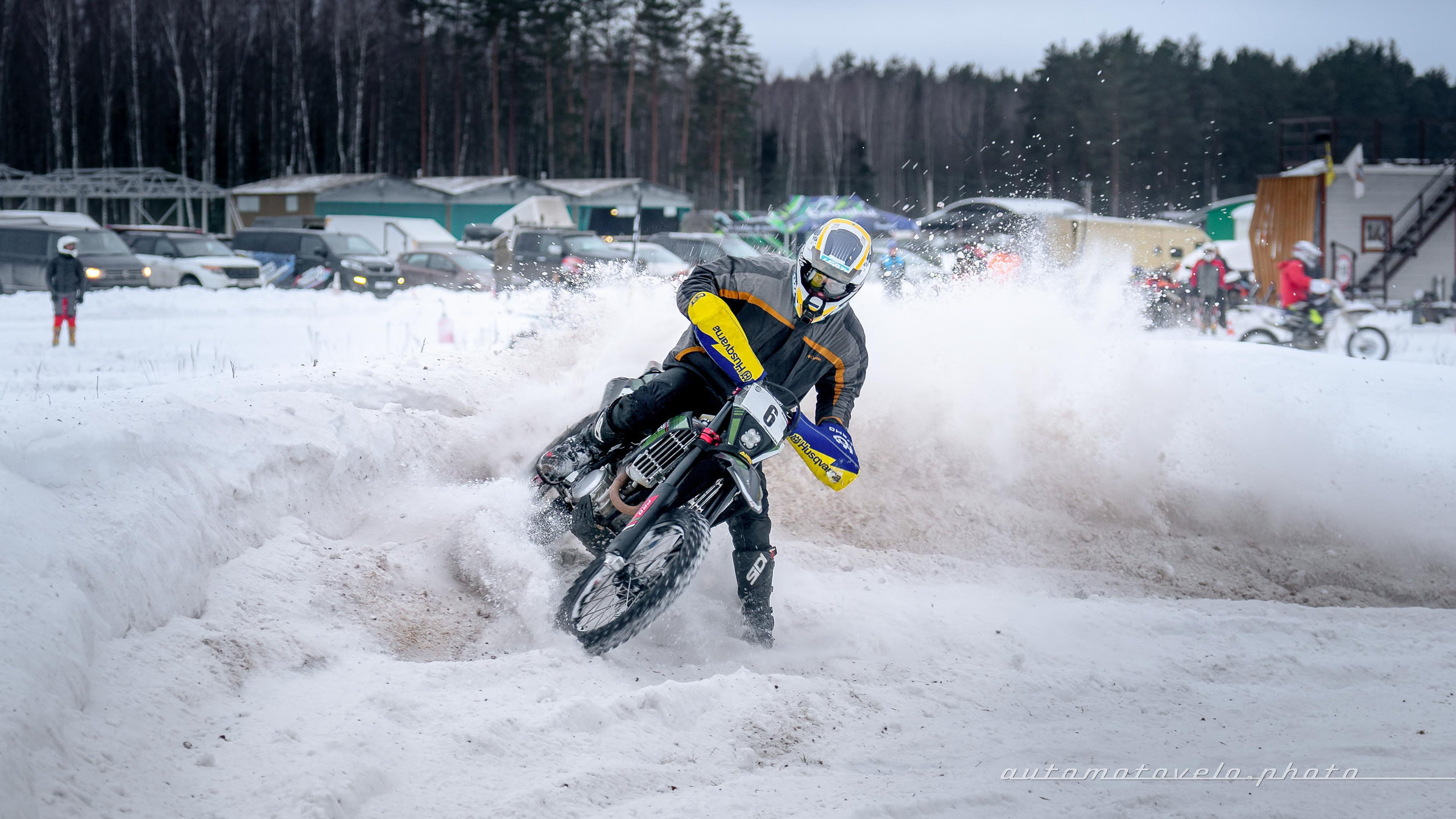 Скийоринг в Конаково 2024/25. 1 этап