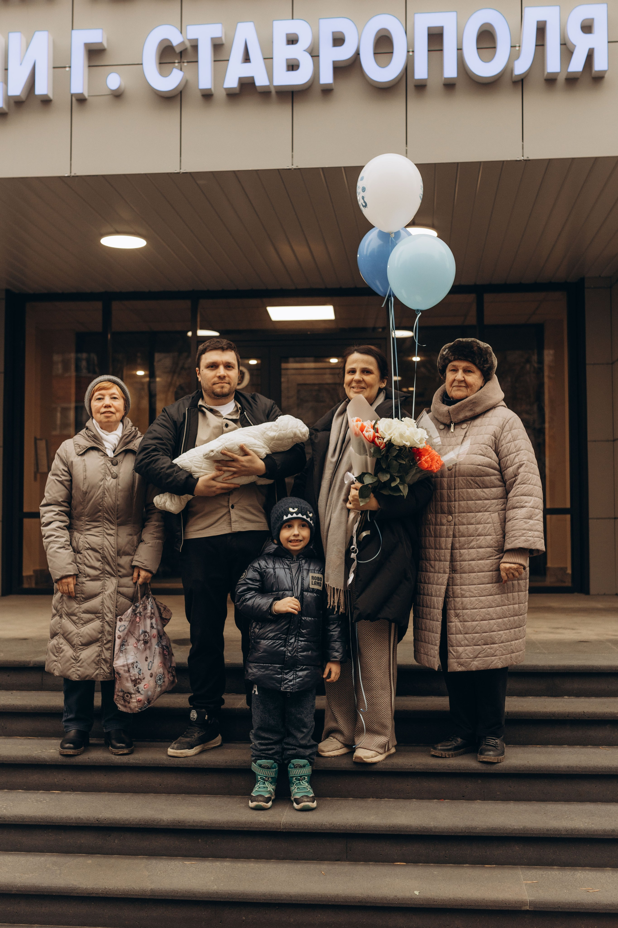 Выписка с 4 роддома. Фотограф в Ставрополе Svetlana Matveeva