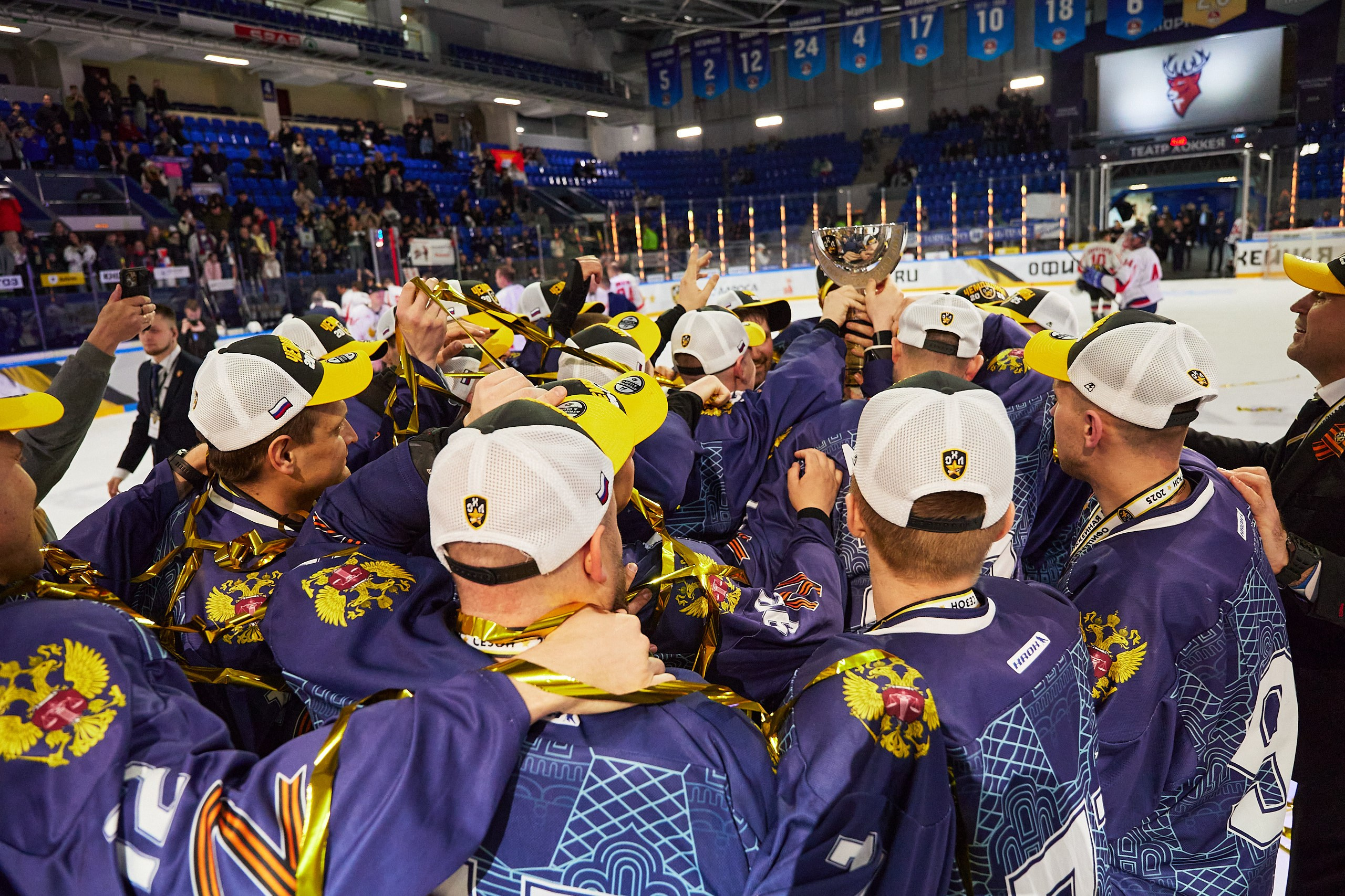 Репортаж. Офицерская хоккейная лига 2025 год. Спортивный фотограф Некрасов Денис