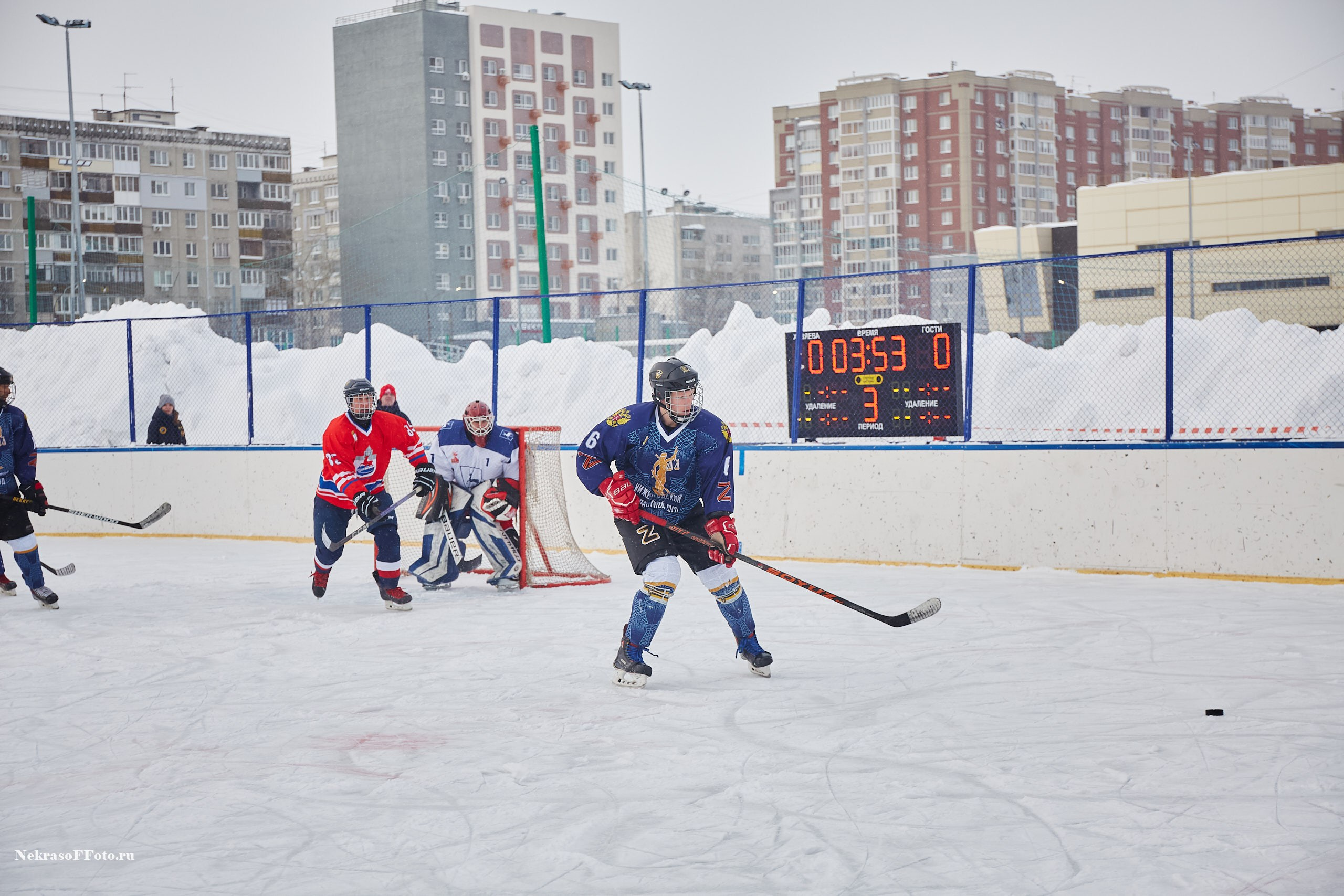 Турнир по хоккею «Русская классика» в рамках Офицерской хоккейной лиги. Спортивный фотограф Некрасов Денис