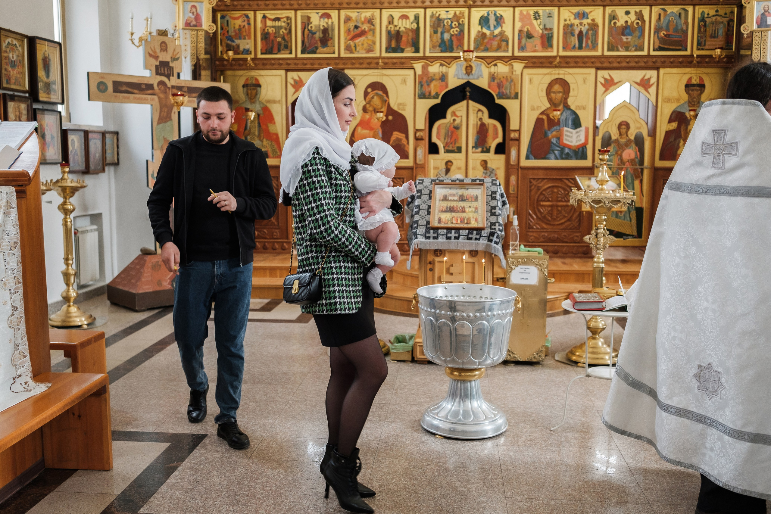 Крещение 25 марта 2023. Свадебный фотограф | репортаж | праздники | крещение