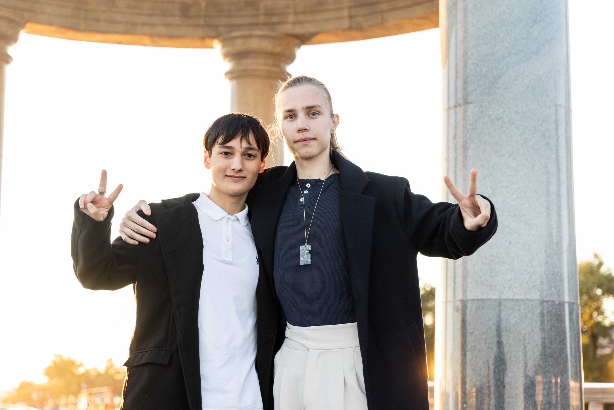 Старшеклассники Набережная Амура. Семейный, детский, школьный фотограф в Благовещенске Яна Белоусова