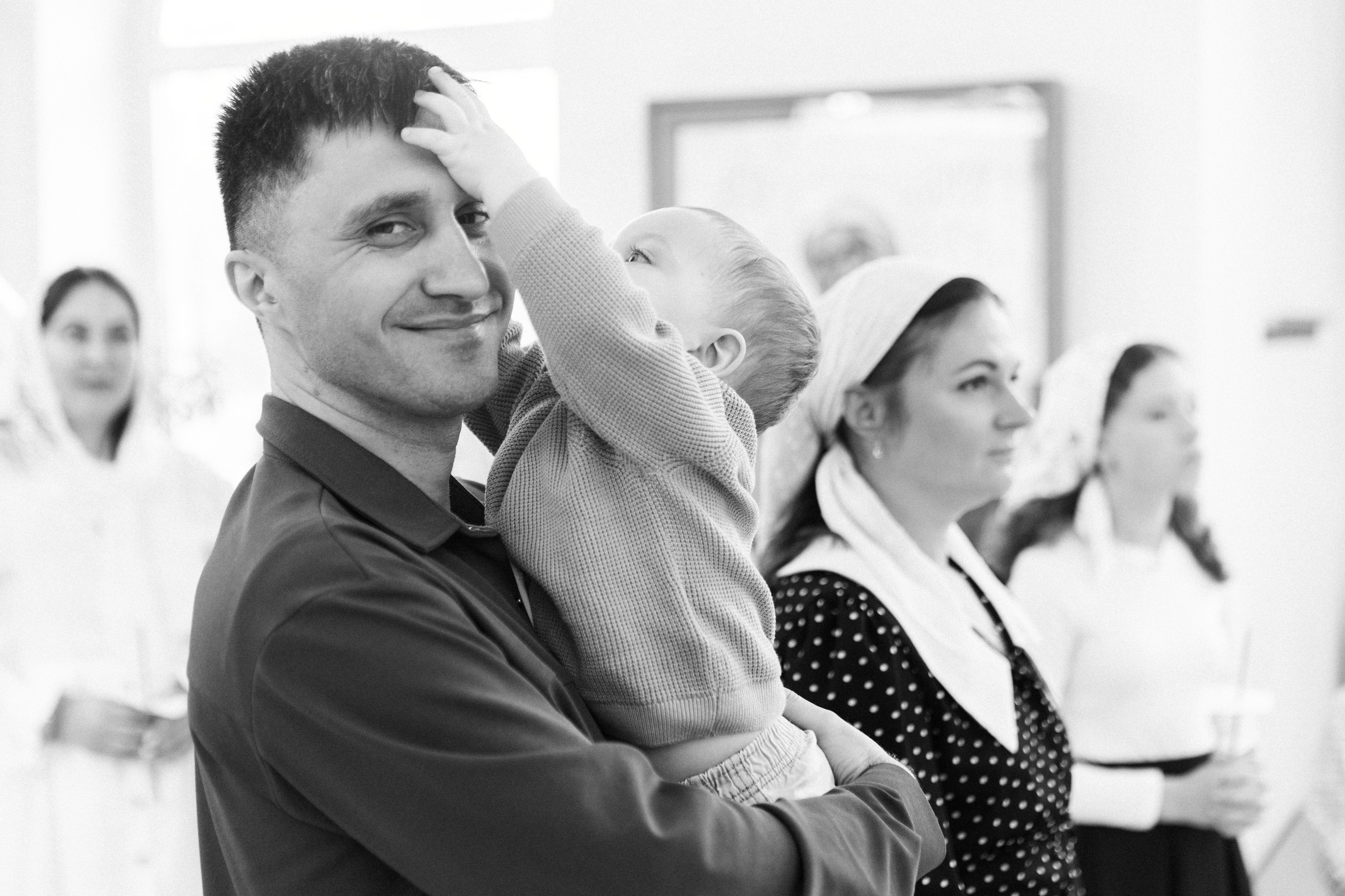 Крещение. Снимаю съемки