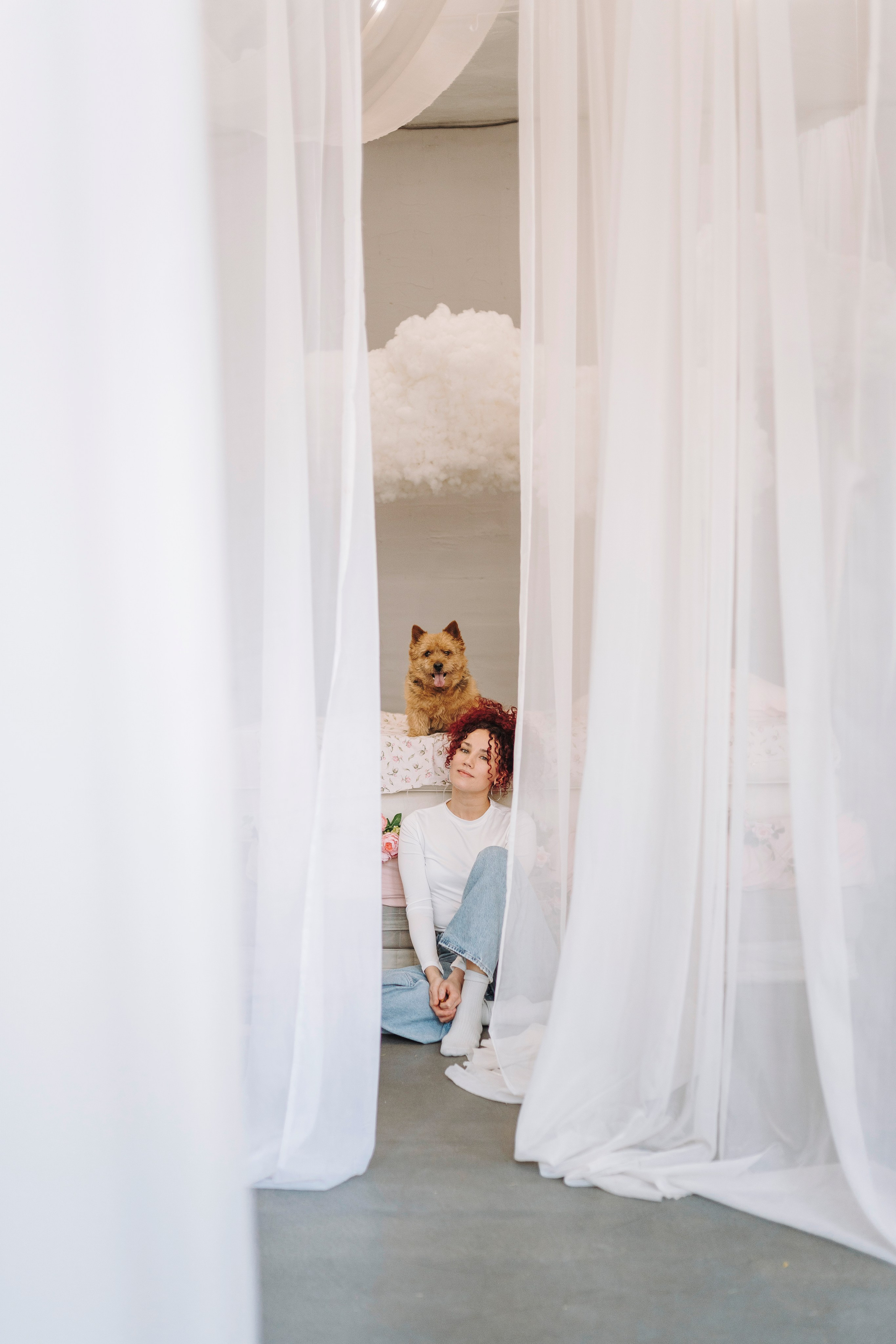 Маша и Рамси. Фотограф анималист в Спб недорого Олеся Майорова