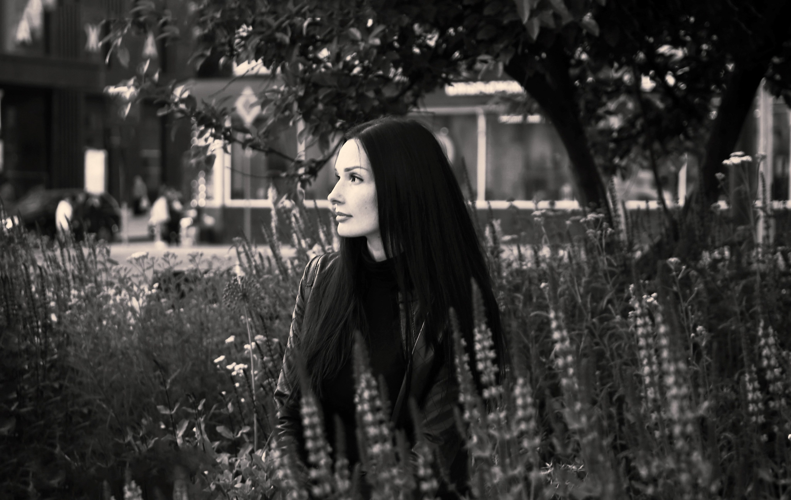 Съемки на улице