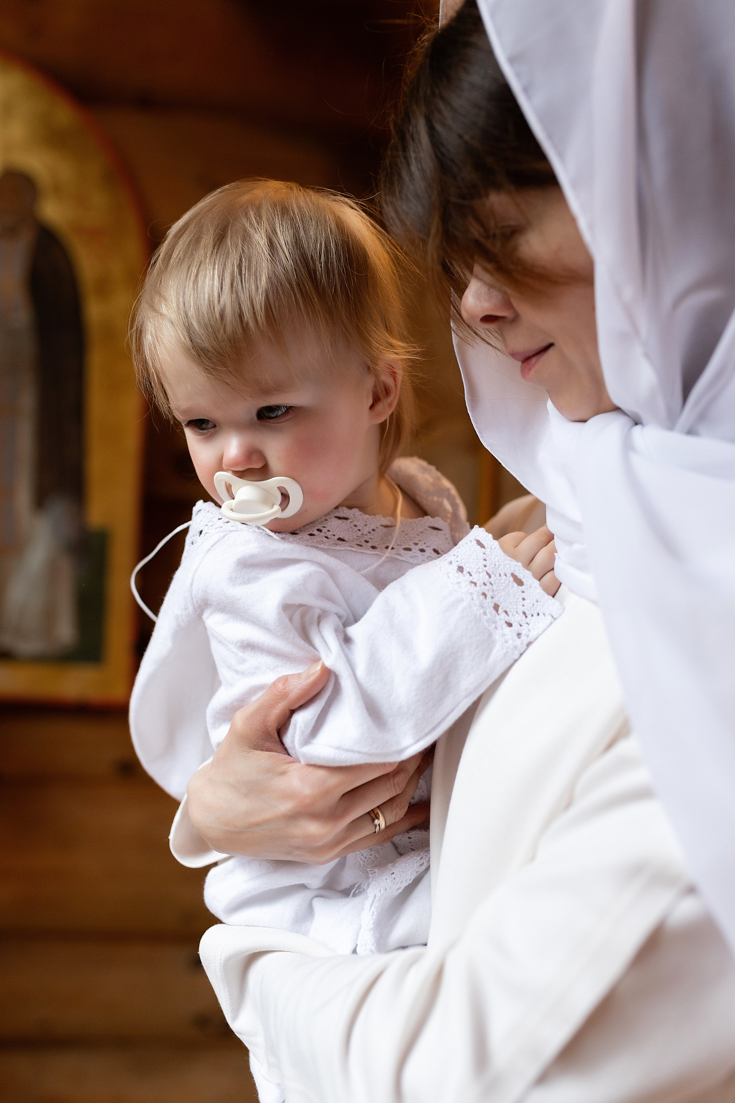 Таинство Крещения Ксении. Фотограф в Железнодорожном и Балашихе