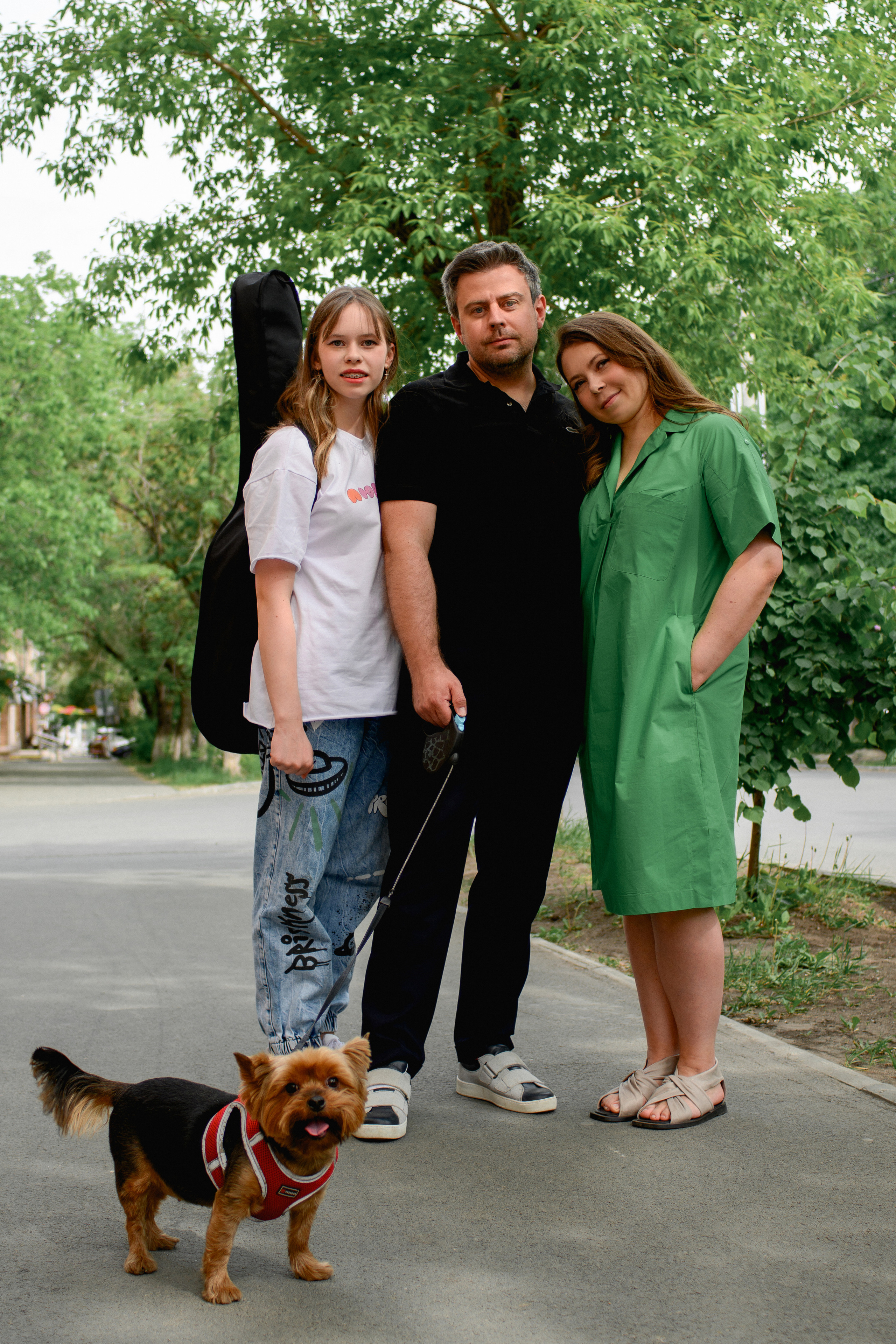 Виталина с родителями. Фотограф в Челябинске Любовь Денисенко