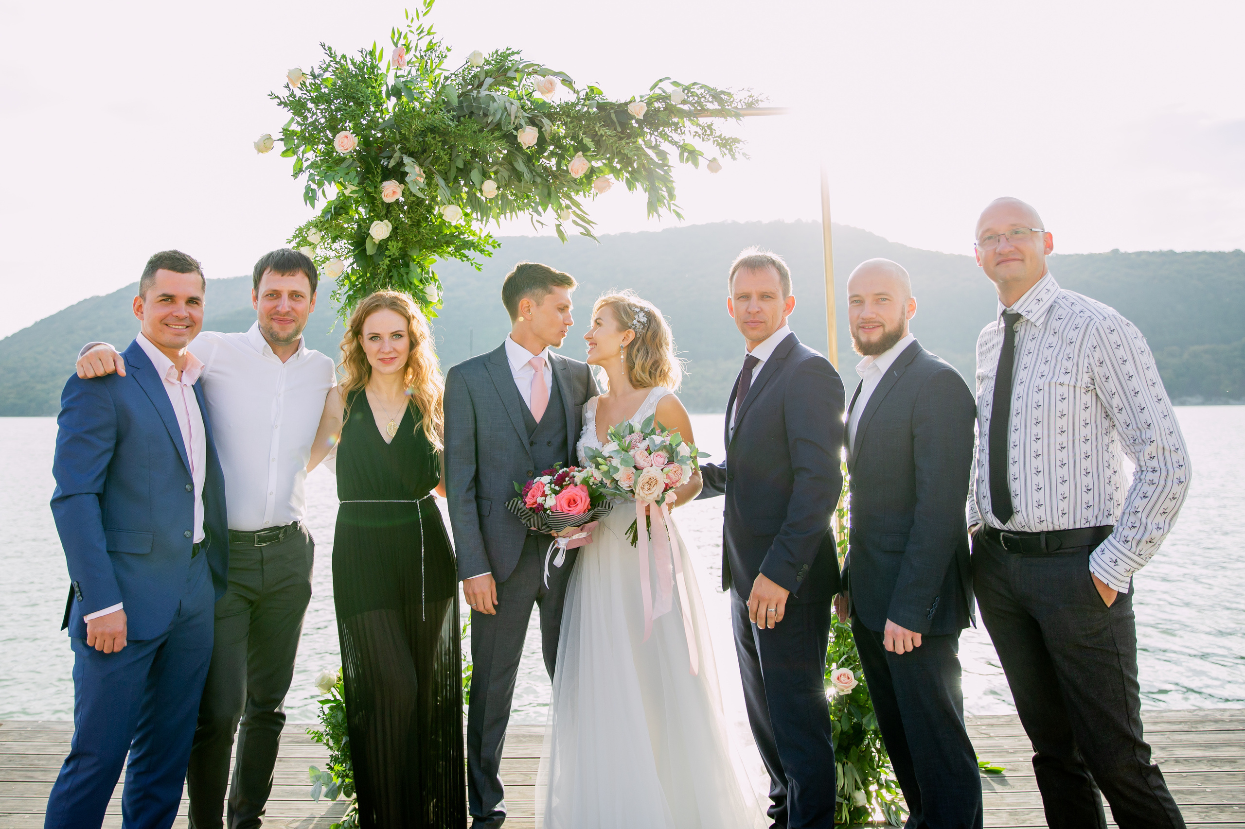 Озеро Абрау. Свадебный фотограф Краснодар