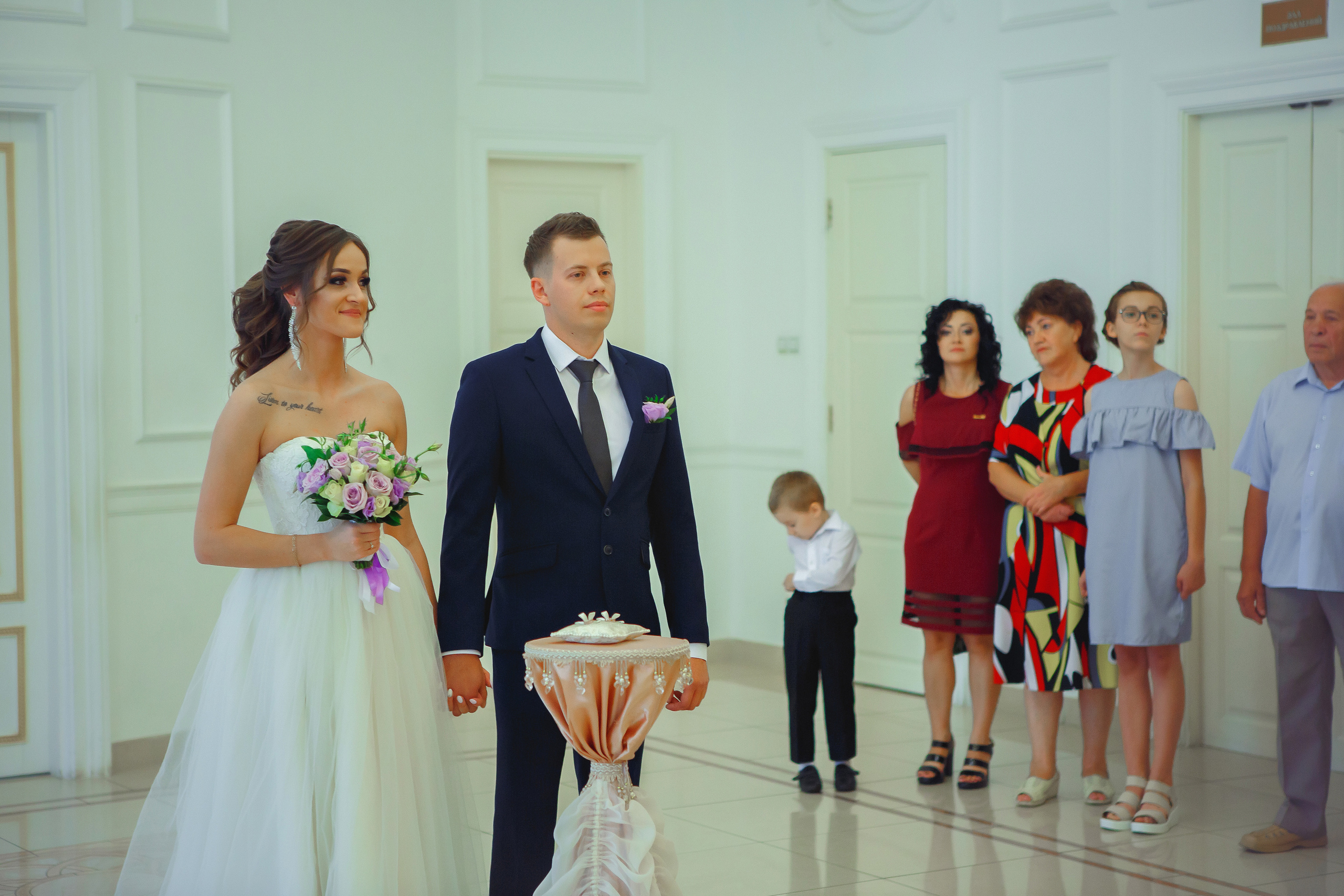 Свадебная фотосессия в ЗАГСе Липецка. Свадебный и портретный Фотограф в Липецке Дмитрий Котюков