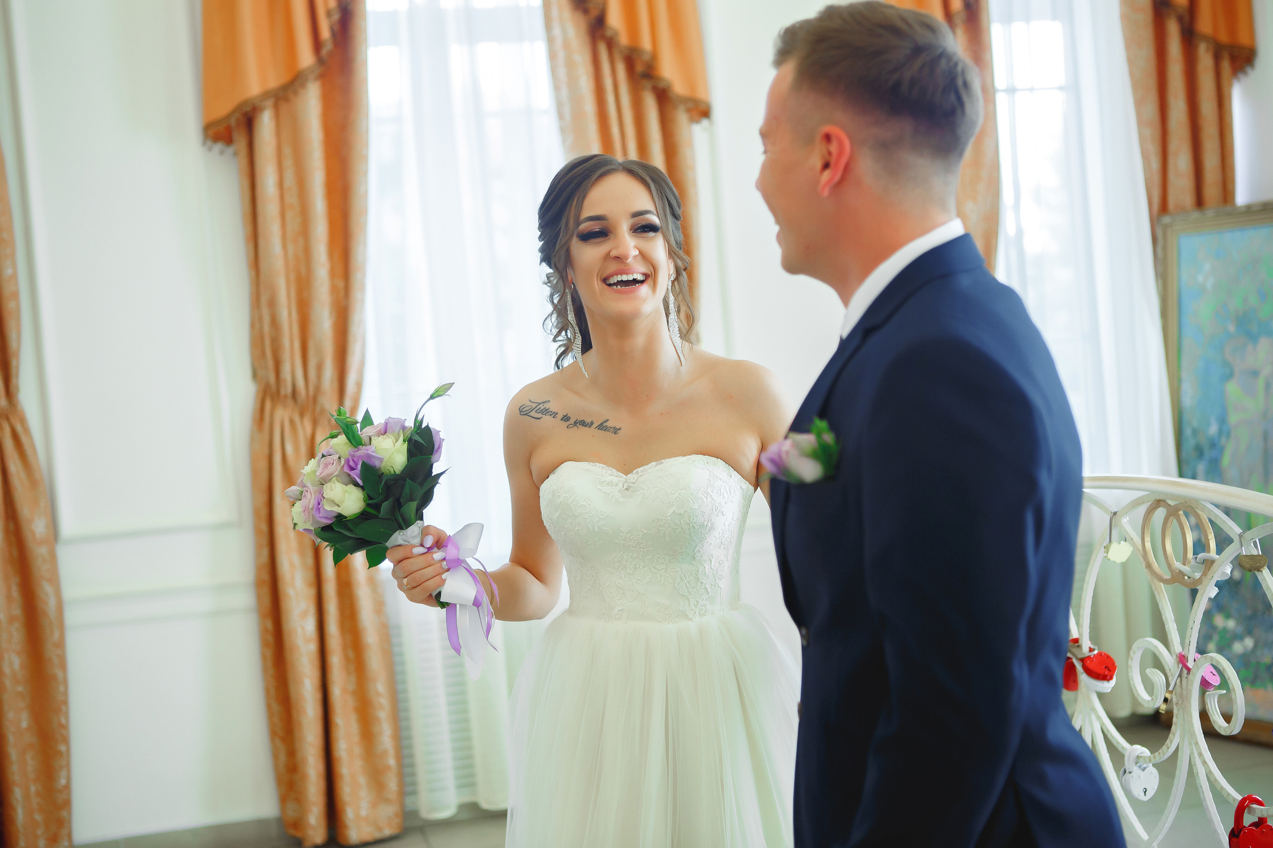 Свадебная фотосессия в ЗАГСе Липецка. Свадебный и портретный Фотограф в Липецке Дмитрий Котюков