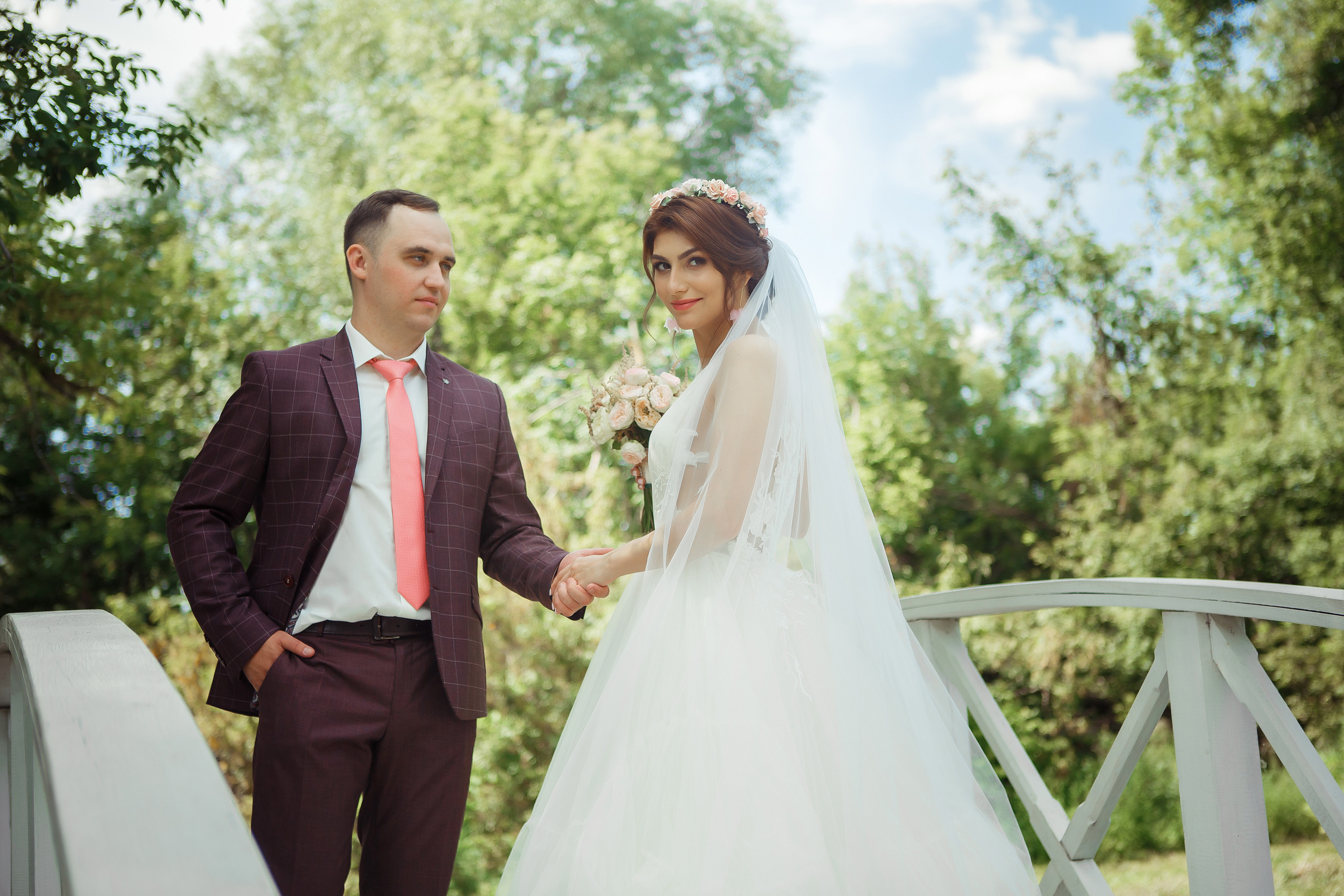 Свадебная фотосессия с салютом в Липецке. Свадебный и портретный Фотограф в Липецке Дмитрий Котюков