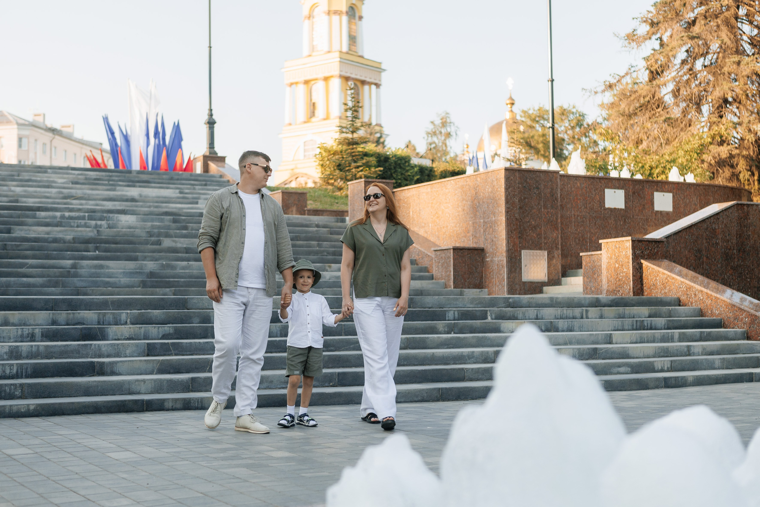 Прогулка Константин, Татьяна и Лев. Свадебный и портретный Фотограф в Липецке Дмитрий Котюков