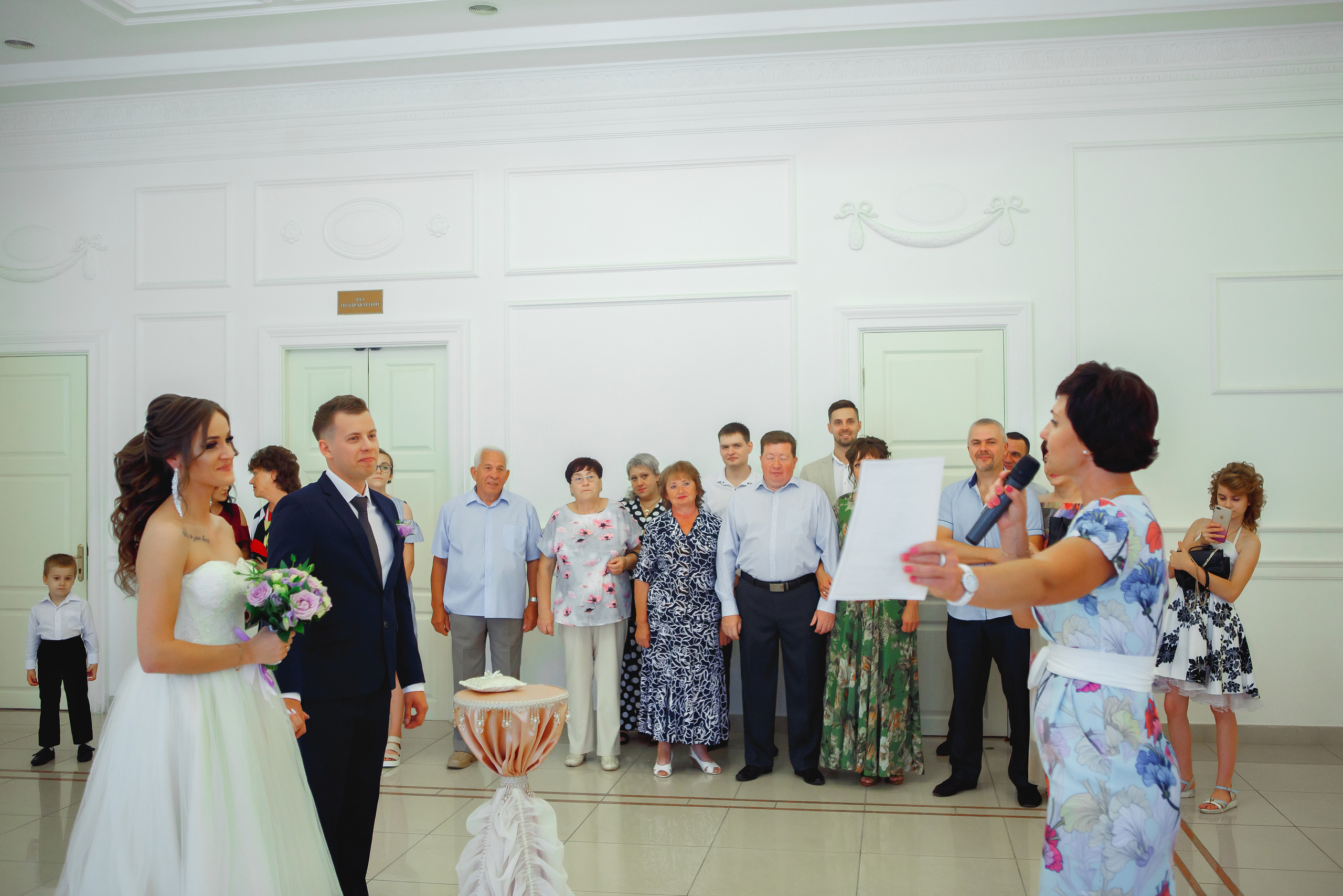 Свадебная фотосессия в ЗАГСе Липецка. Свадебный и портретный Фотограф в Липецке Дмитрий Котюков