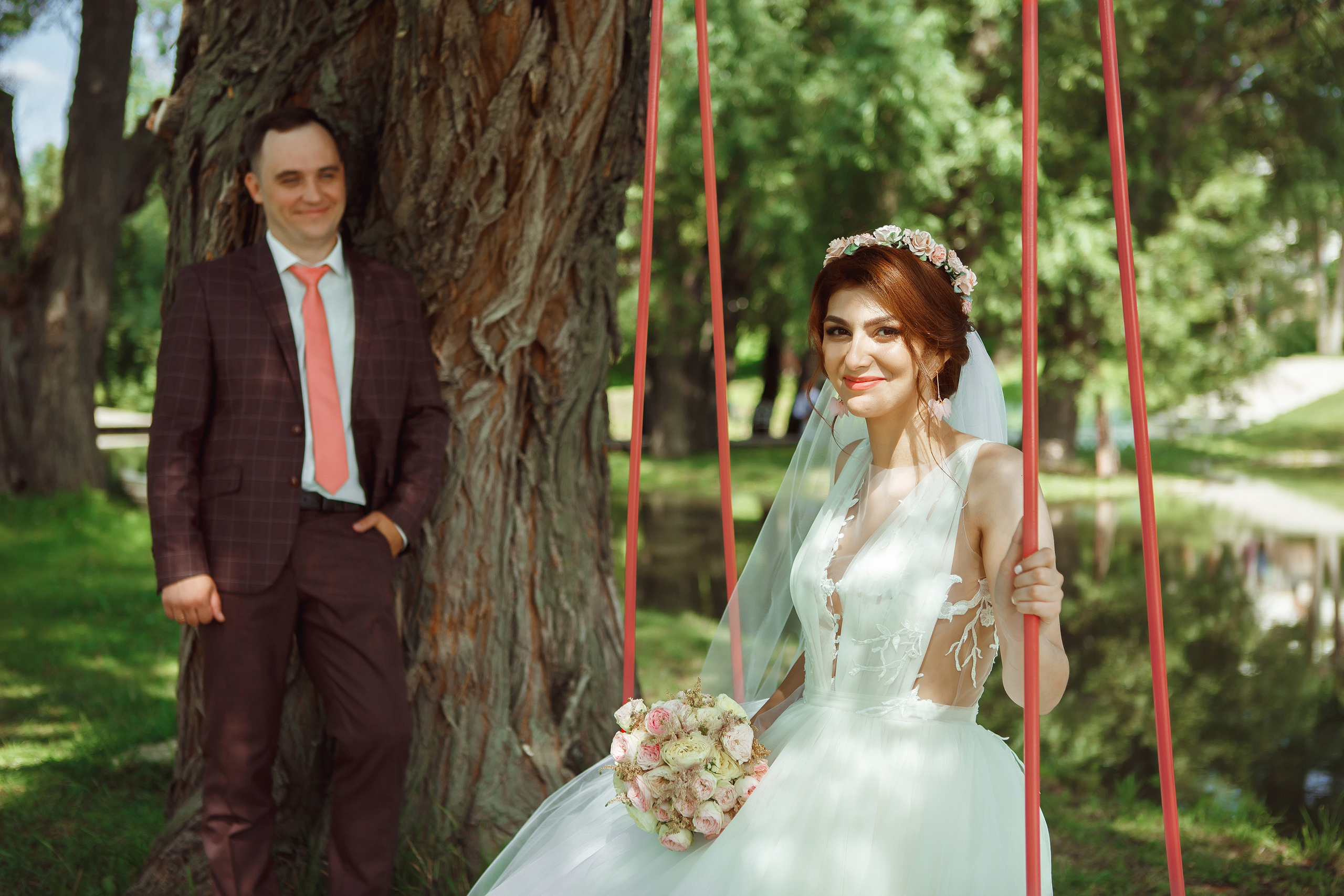 Свадебная фотосессия с салютом в Липецке. Свадебный и портретный Фотограф в Липецке Дмитрий Котюков