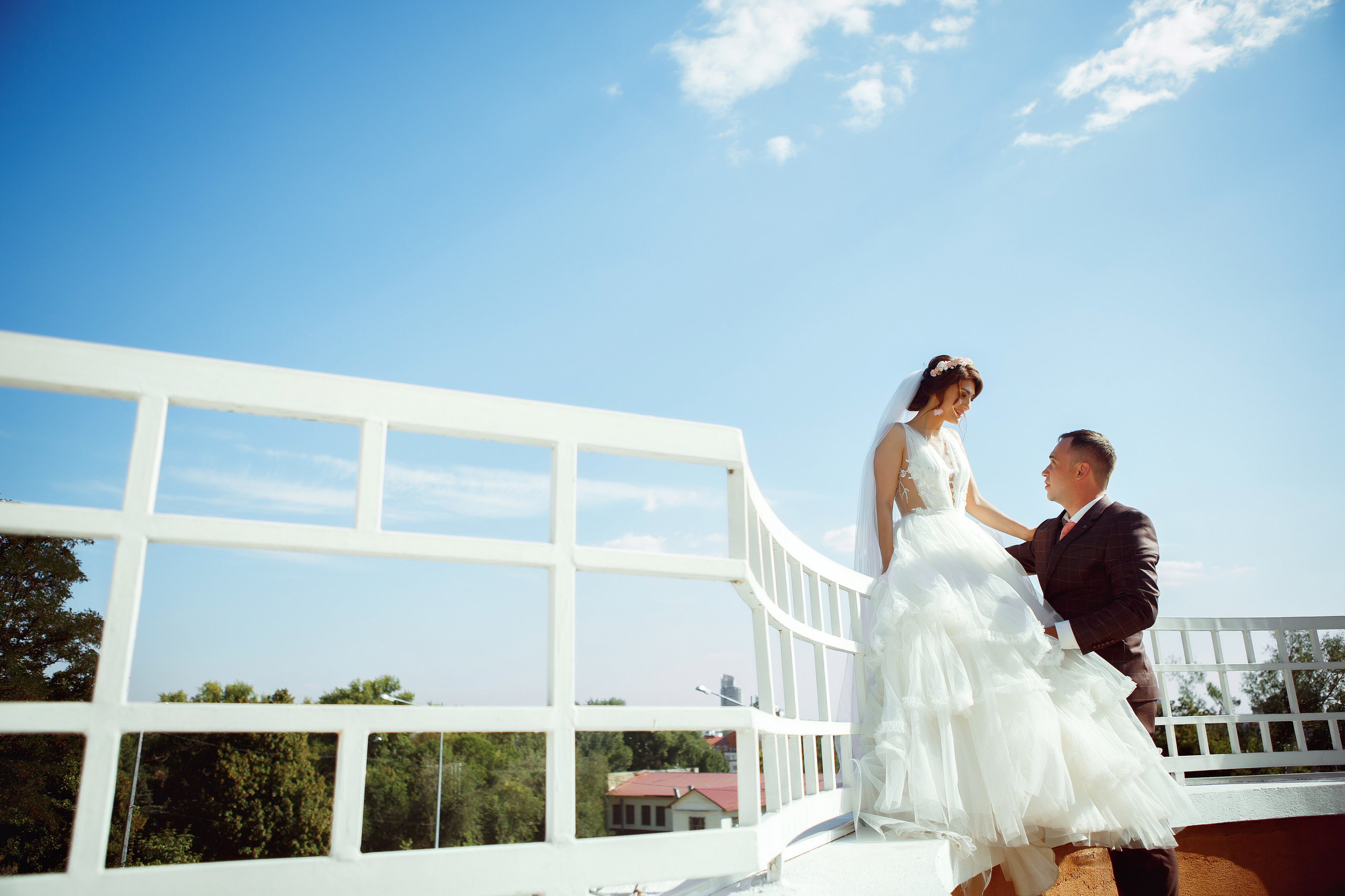 Свадебная фотосессия с салютом в Липецке. Свадебный и портретный Фотограф в Липецке Дмитрий Котюков