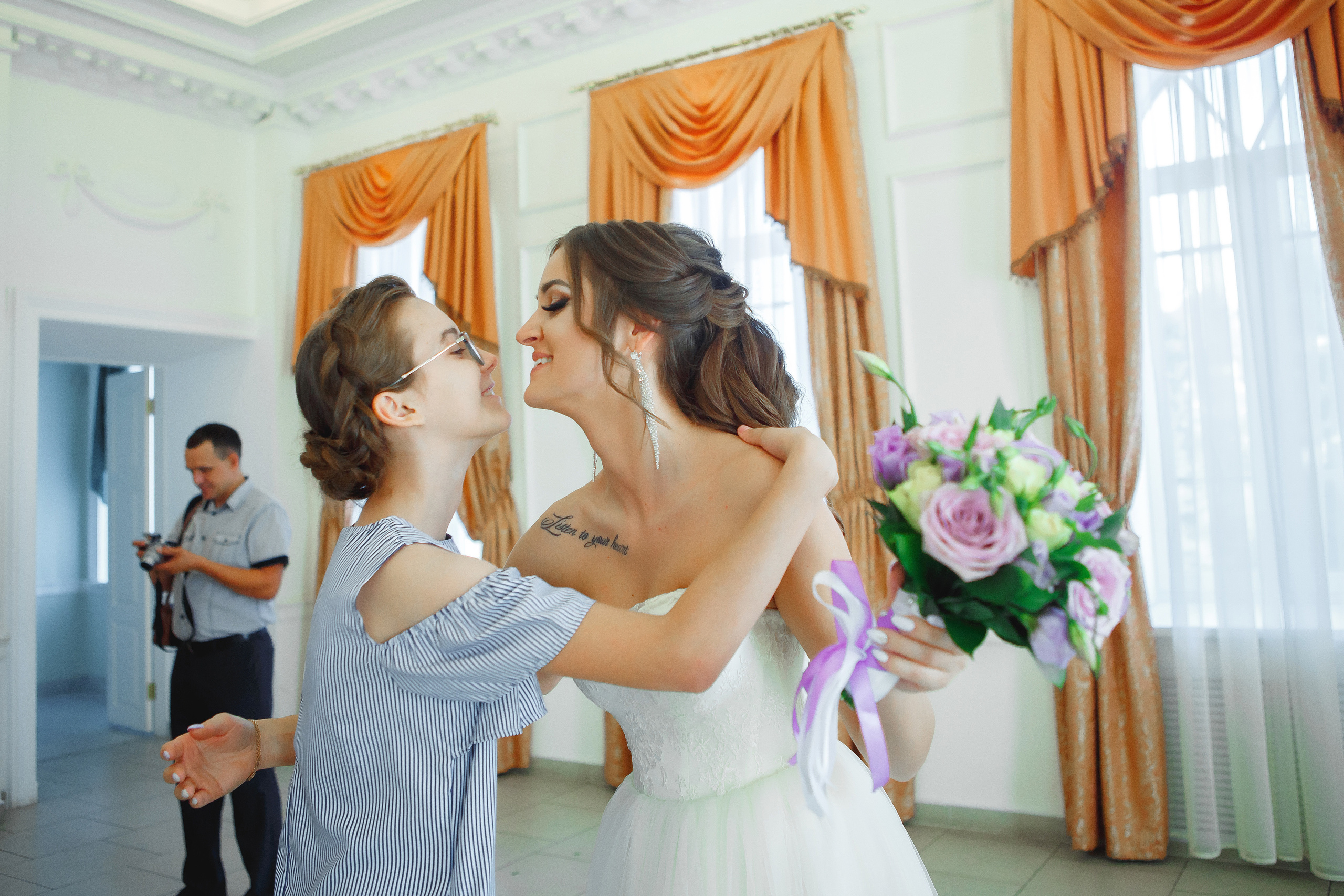 Свадебная фотосессия в ЗАГСе Липецка. Свадебный и портретный Фотограф в Липецке Дмитрий Котюков