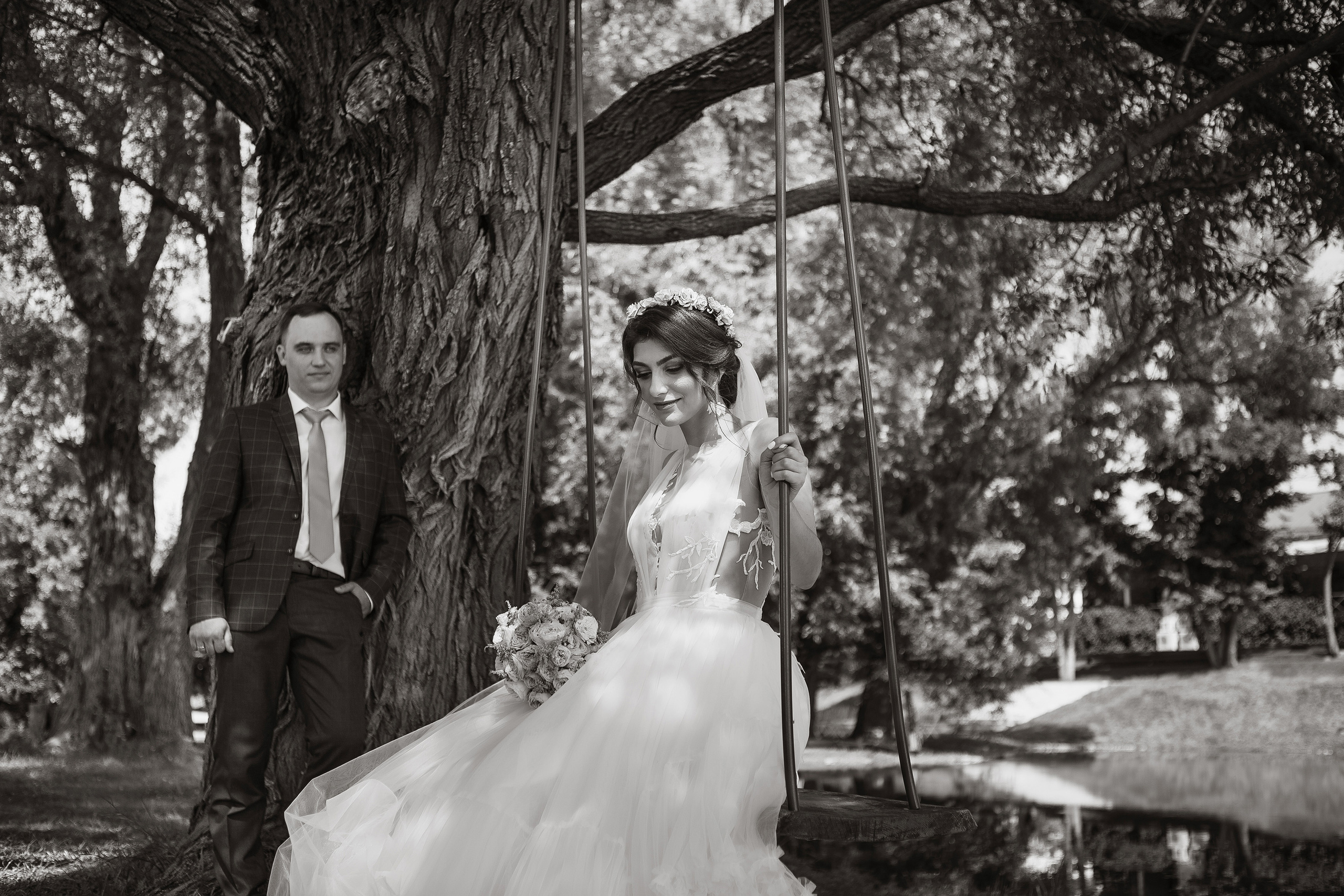 Свадебная фотосессия с салютом в Липецке. Свадебный и портретный Фотограф в Липецке Дмитрий Котюков