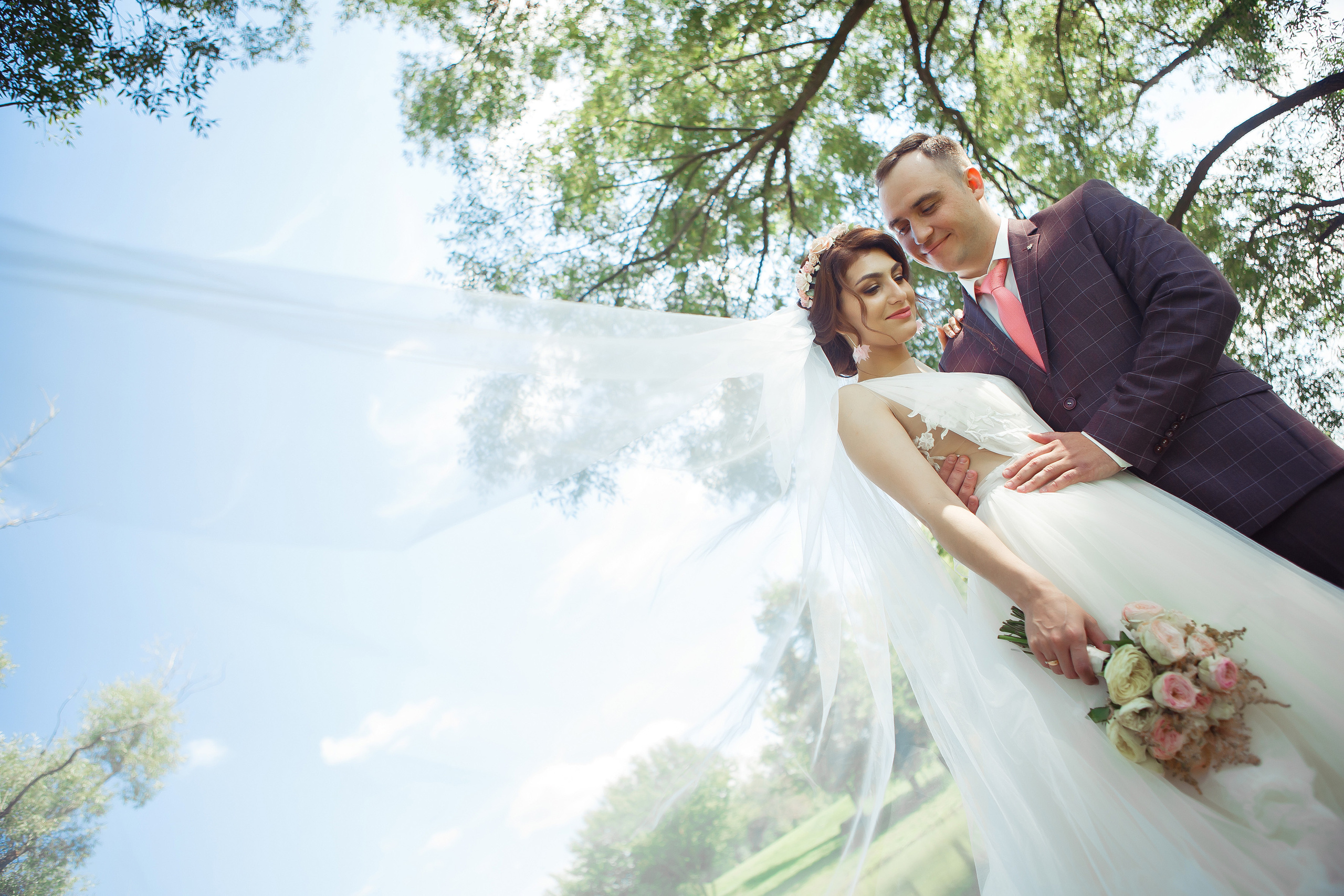 Свадебная фотосессия с салютом в Липецке. Свадебный и портретный Фотограф в Липецке Дмитрий Котюков